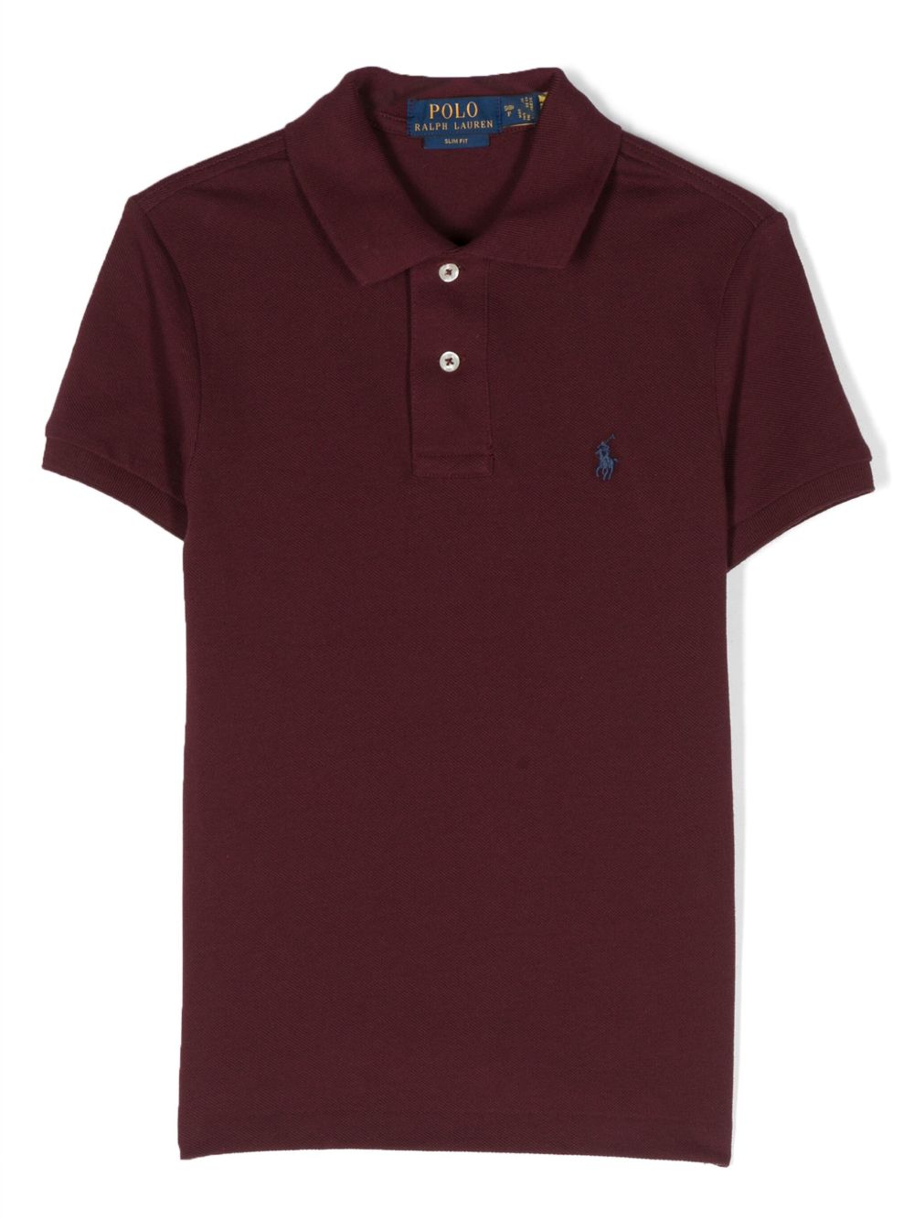 POLO RALPH LAUREN KIDS Polo Pony 棉polo衫 - 红色