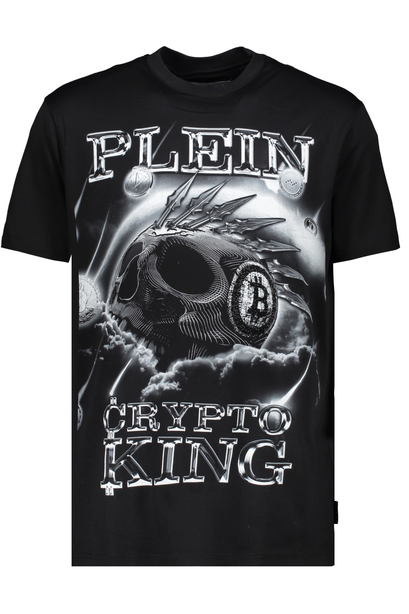 Philipp Plein Printed Cotton T-shirt