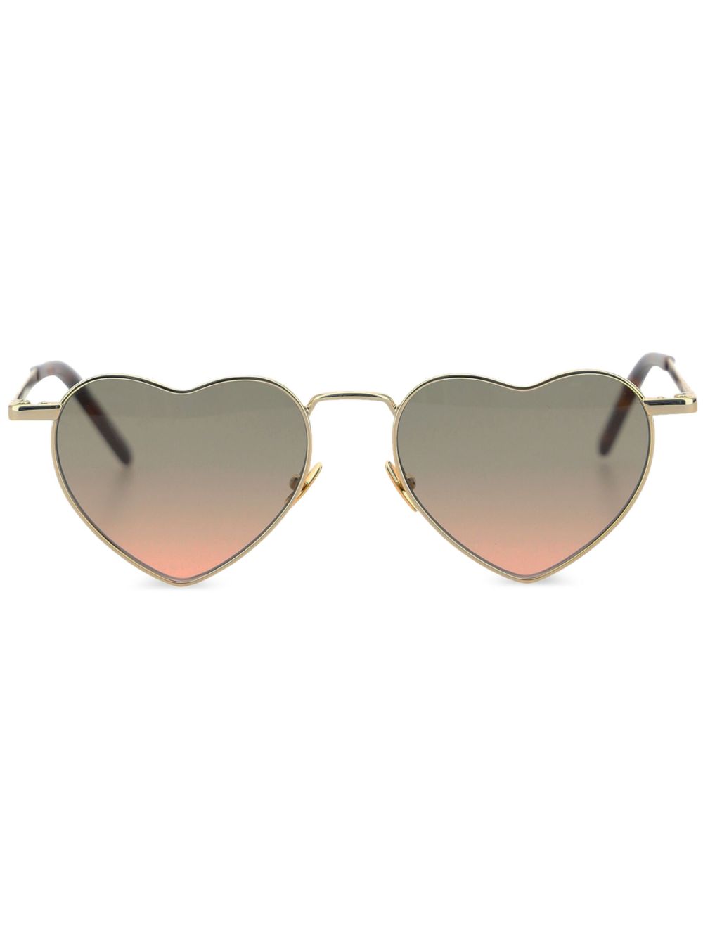 Saint Laurent Loulou 太阳眼镜 - 金色