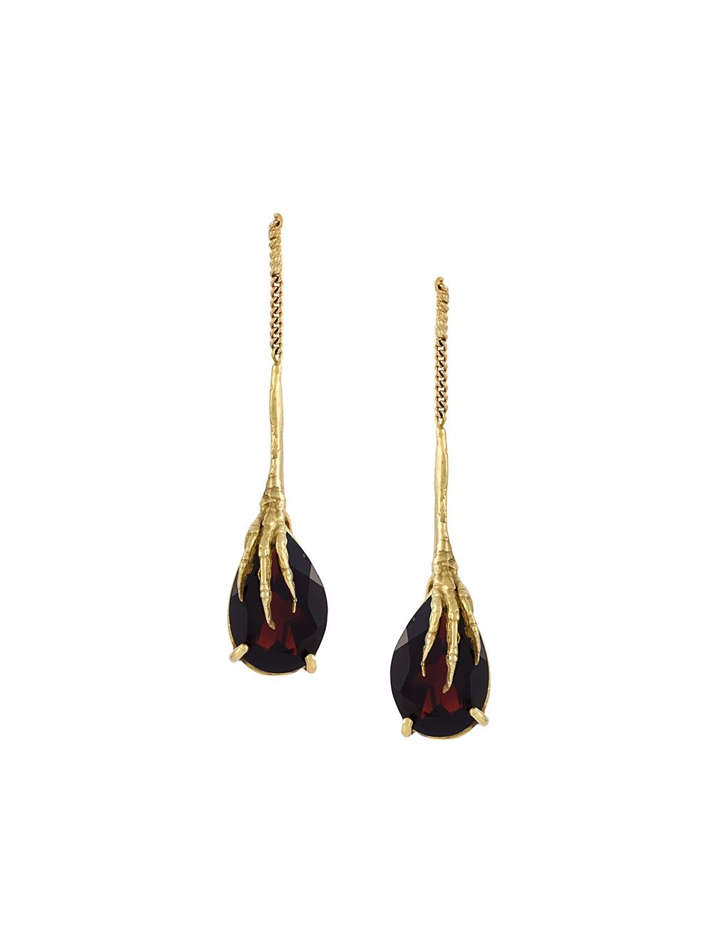 Wouters & Hendrix Gold 'Crow's Claw'耳环 - 金属色