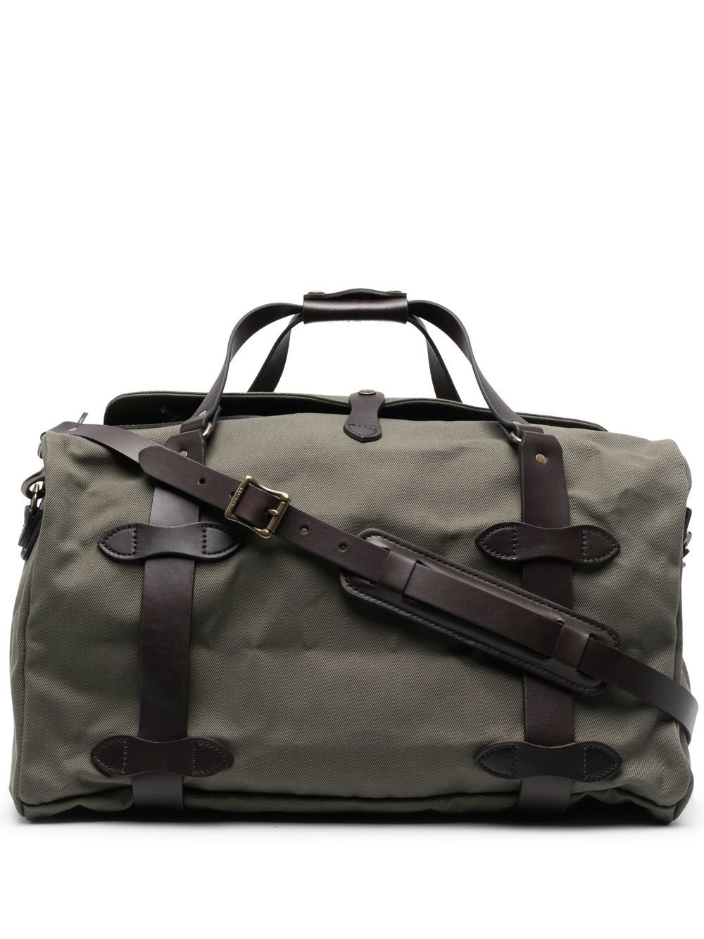 Filson 中号斜纹布手提旅行袋 - 绿色