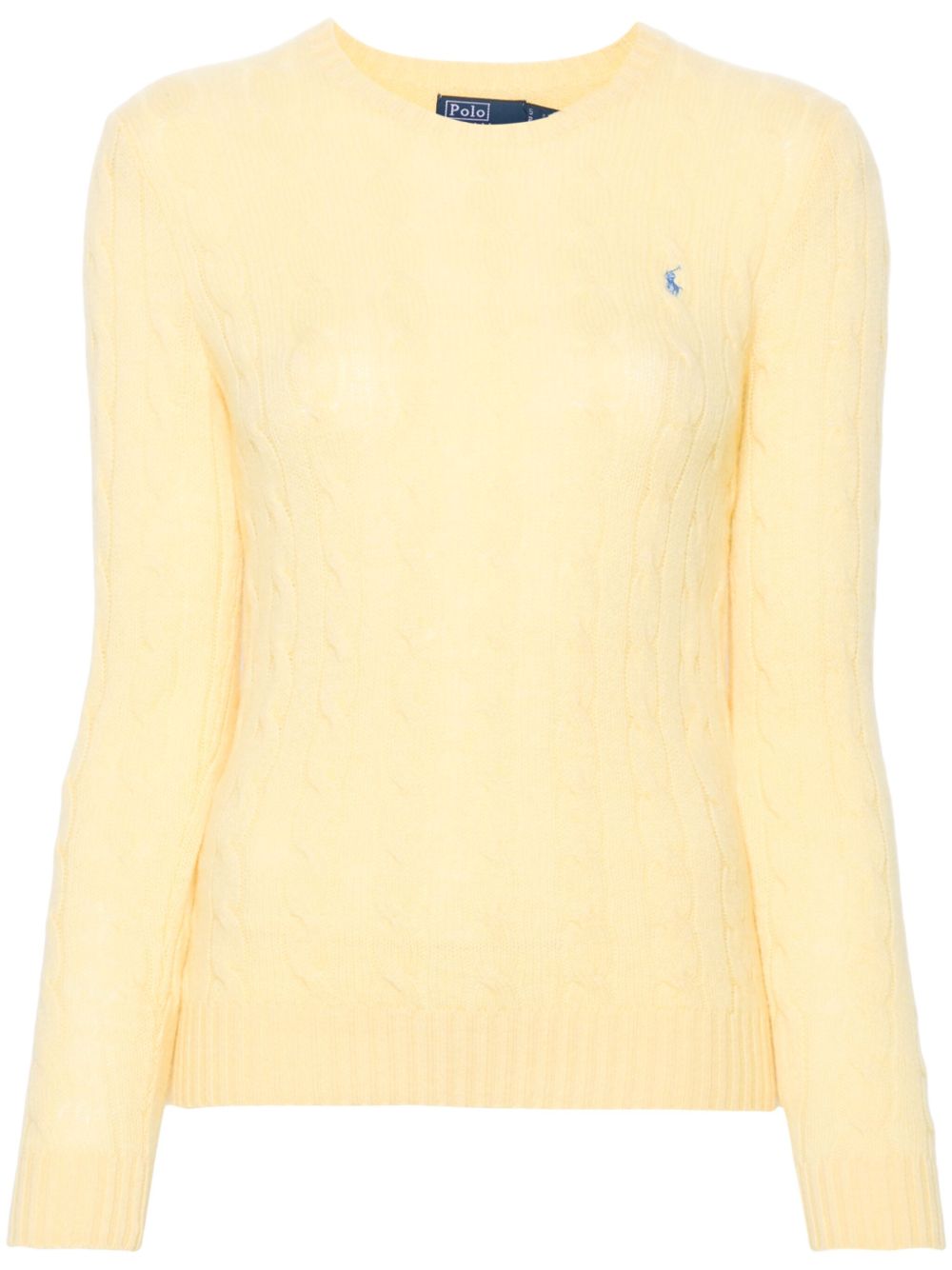 Polo Ralph Lauren Polo Pony 图案毛衣 - 黄色