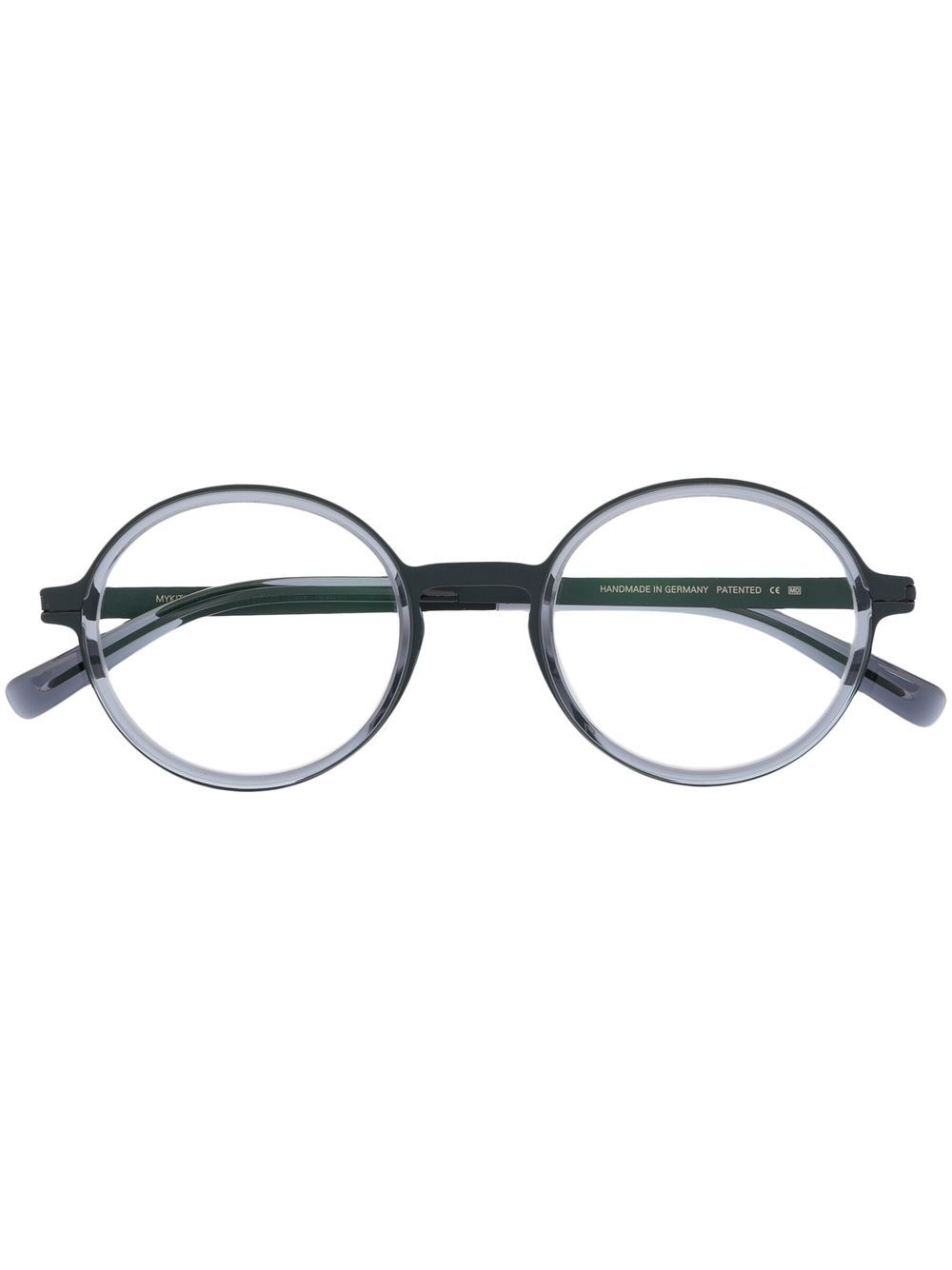 Mykita 哑光圆框眼镜 - 灰色