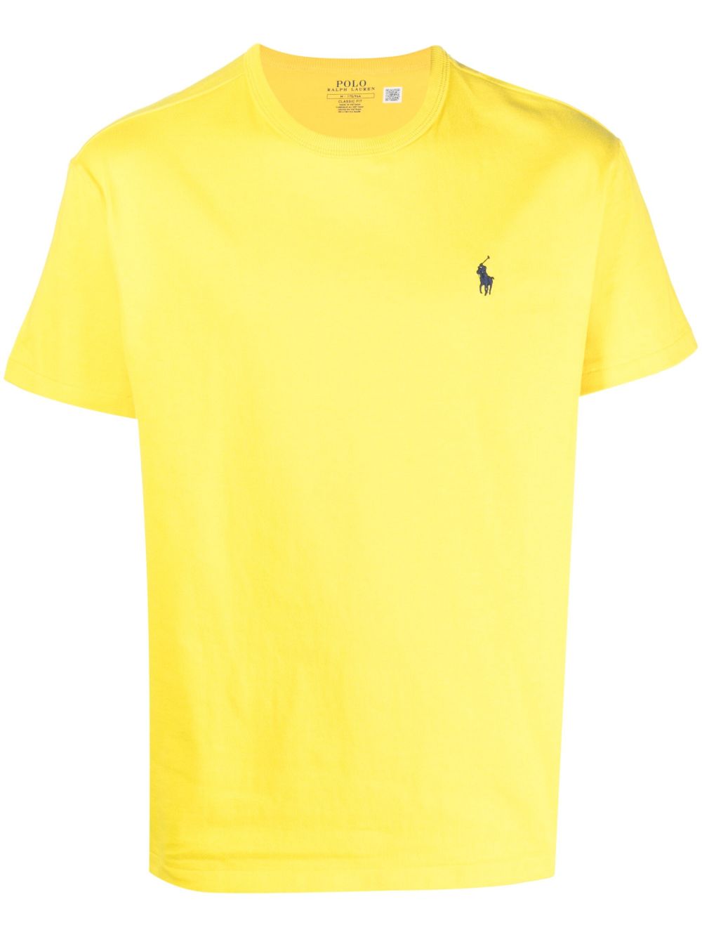 Polo Ralph Lauren logo刺绣棉T恤 - 黄色