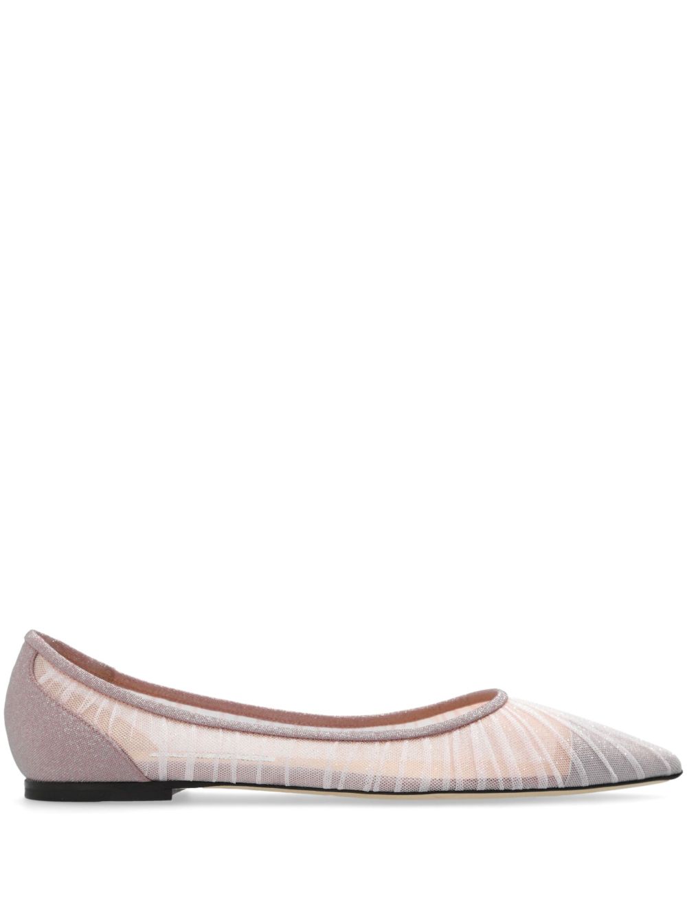 Jimmy Choo Love 拼接高跟鞋 - 粉色