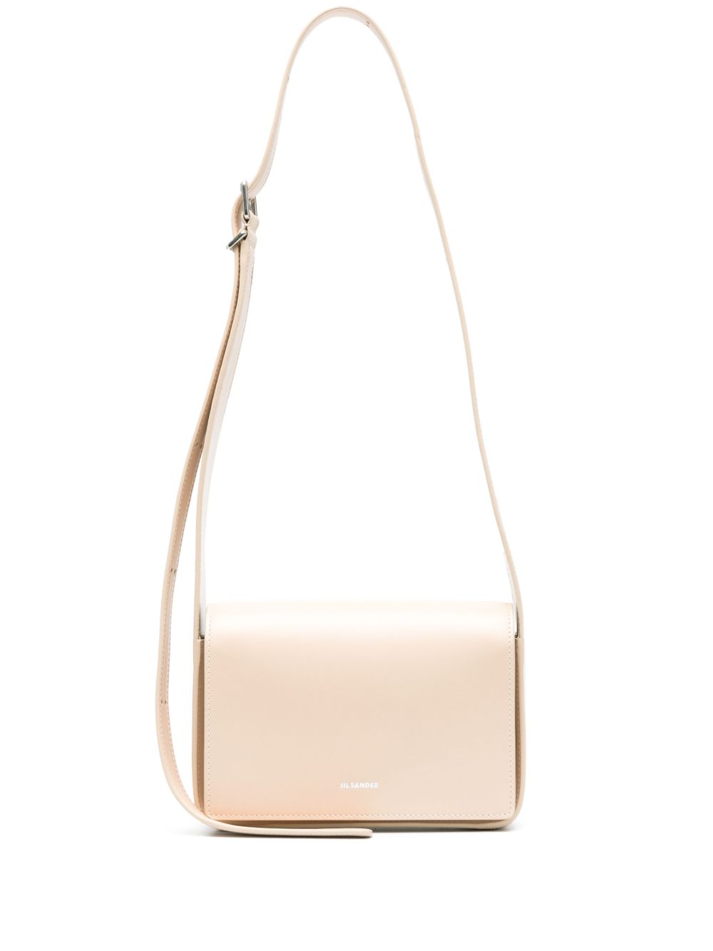 Jil Sander 皮质单肩包 - 中性色