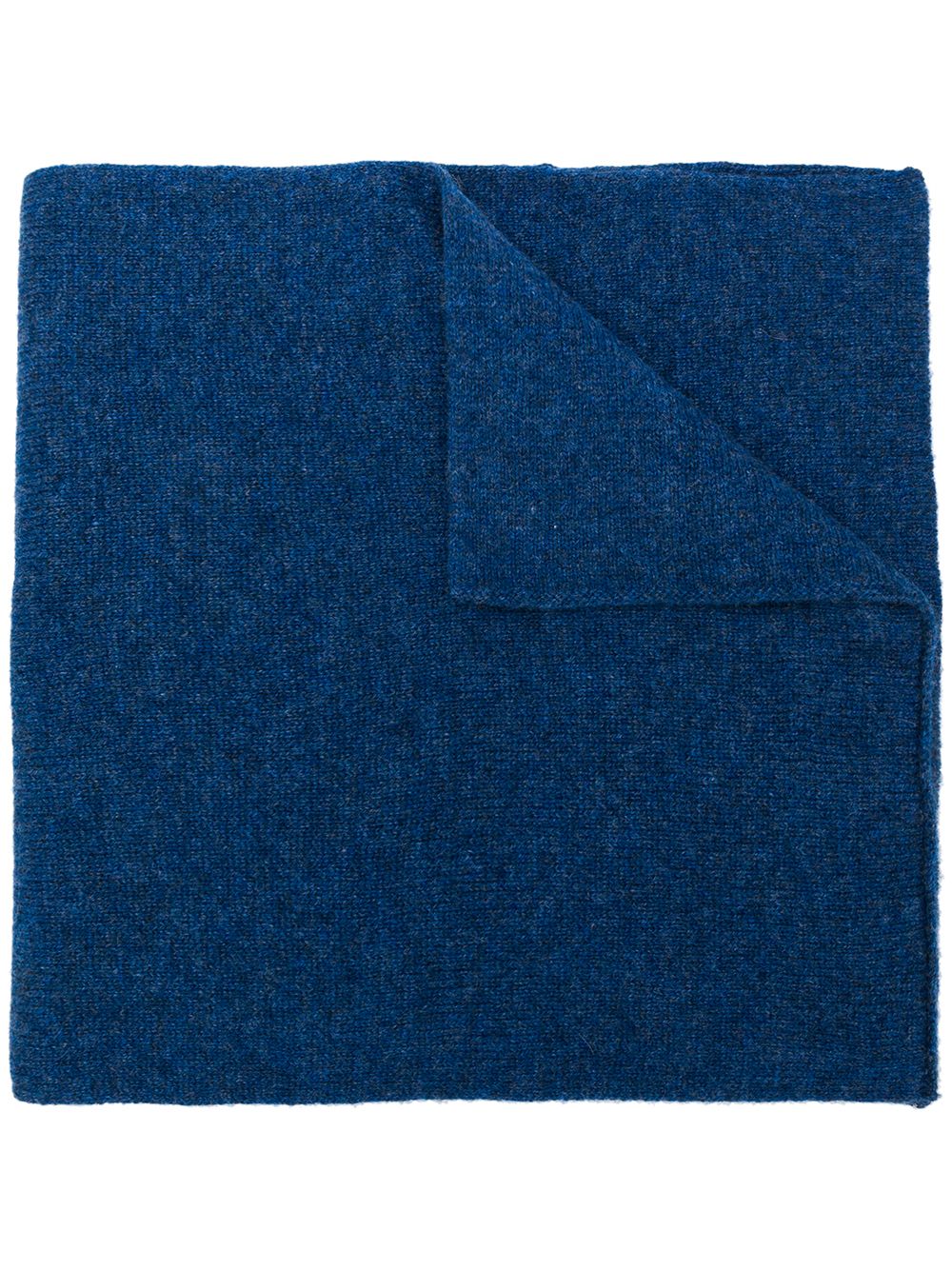 Dell'oglio fine knit scarf - 蓝色