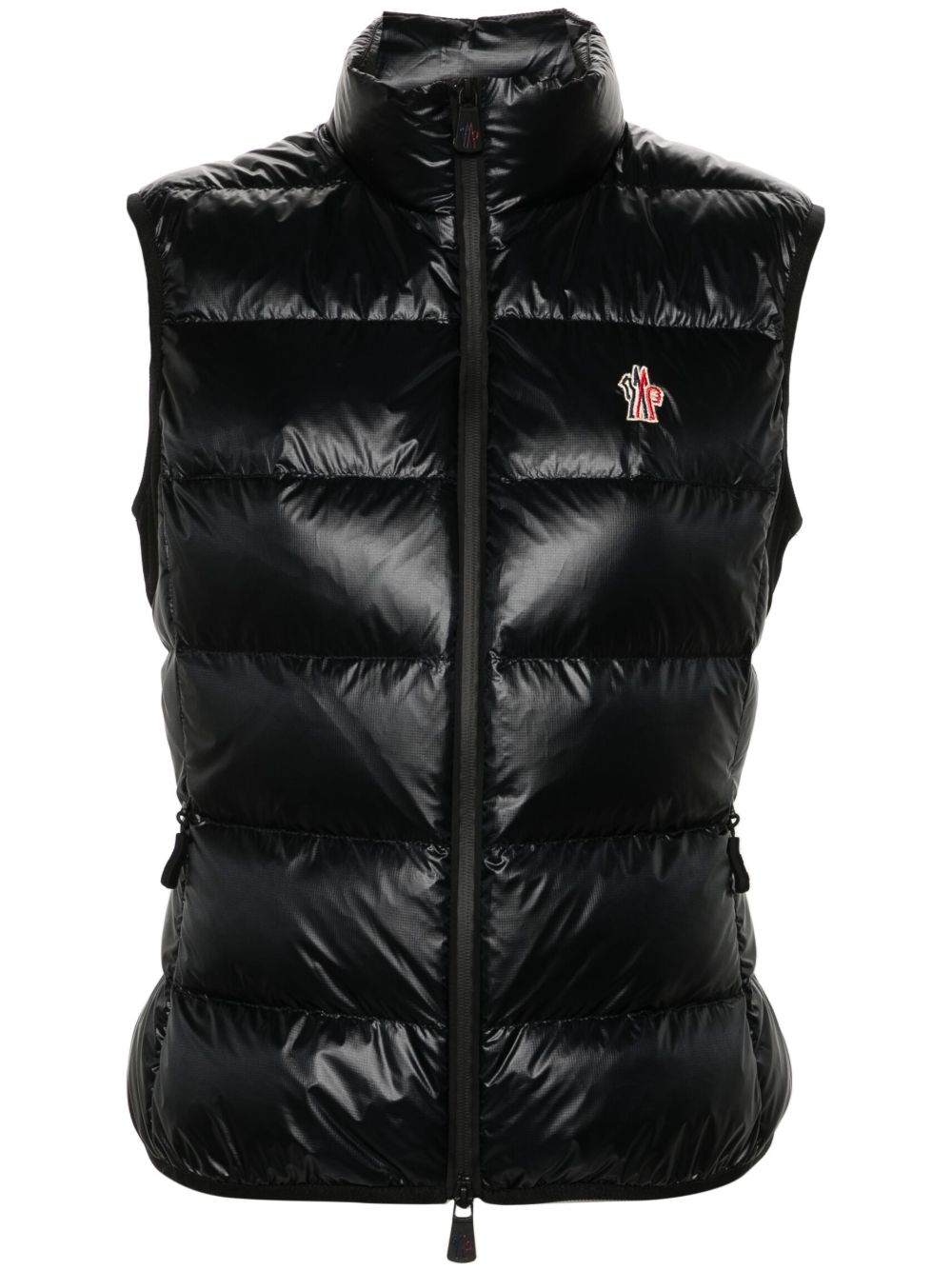 Moncler Grenoble 标贴马甲 - 黑色