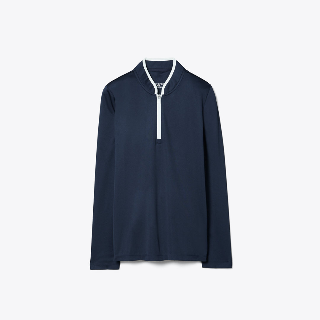 Tory Burch Performance Half-Zip Pullover