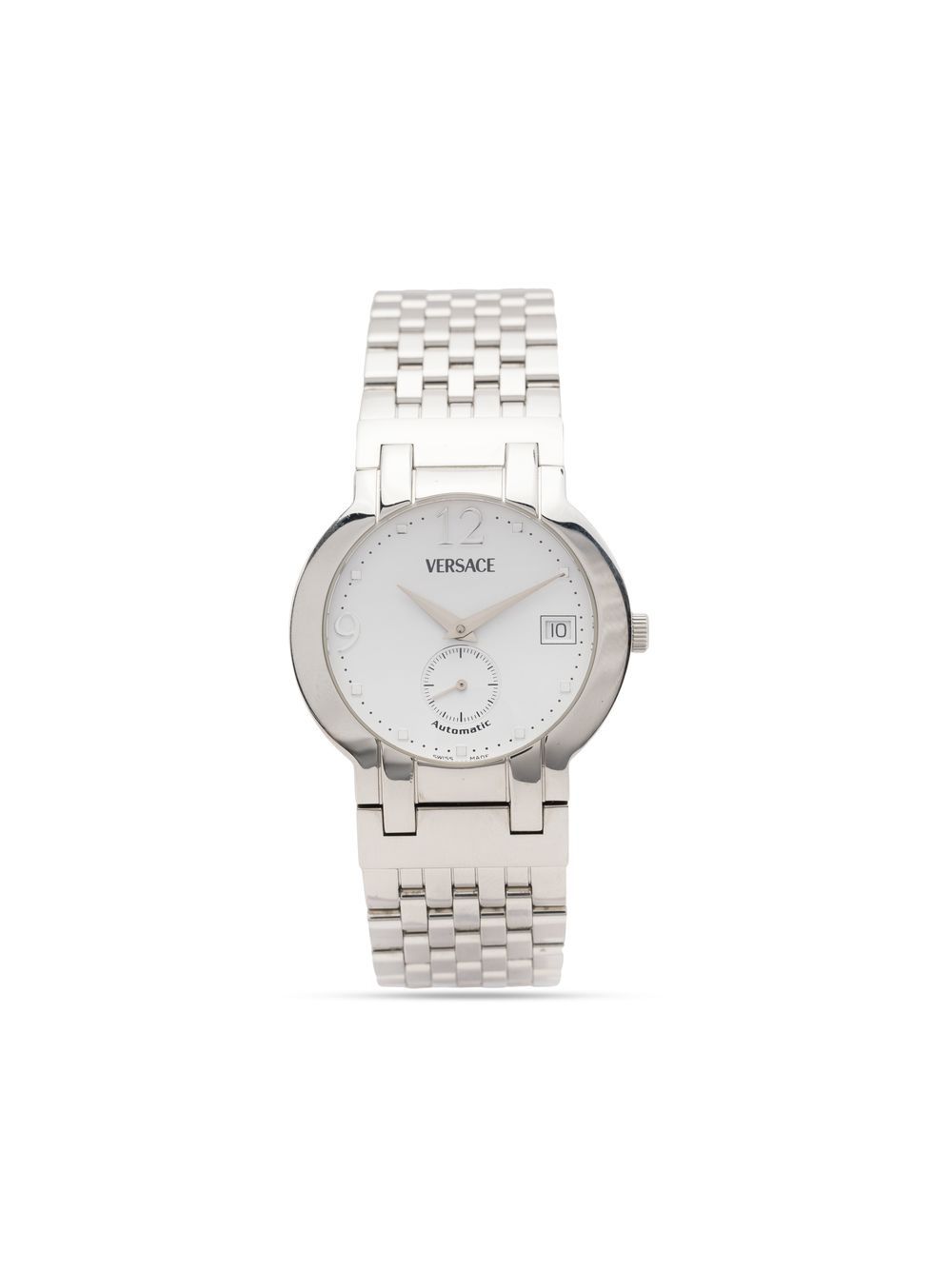 Versace Pre-Owned Madison 34毫米腕表（2010年典藏款） - 白色