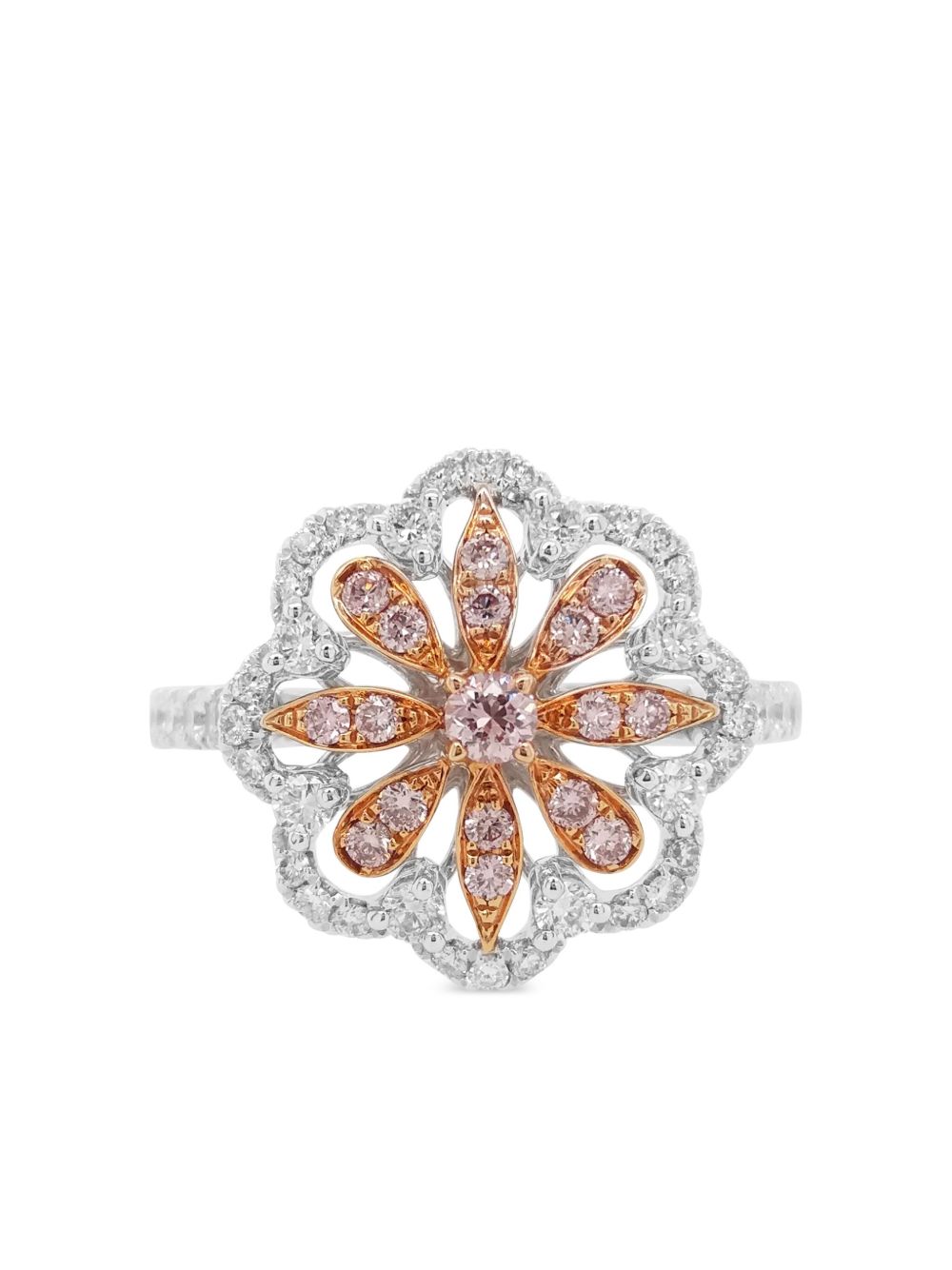HYT Jewelry 铂金钻石戒指（典藏款） - 银色