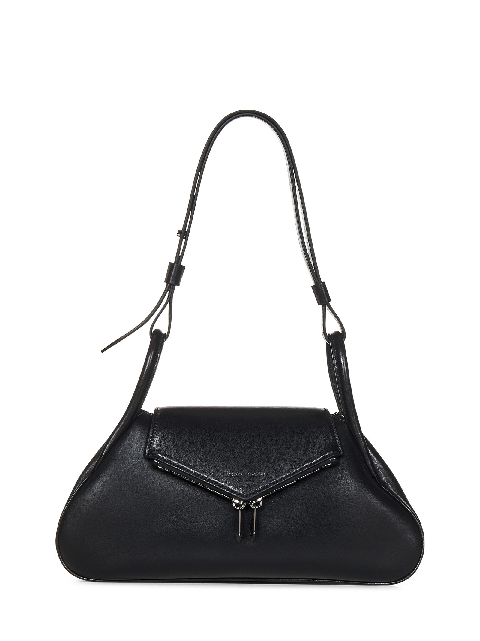 Amina Muaddi Gemini Nappa Shoulder Bag