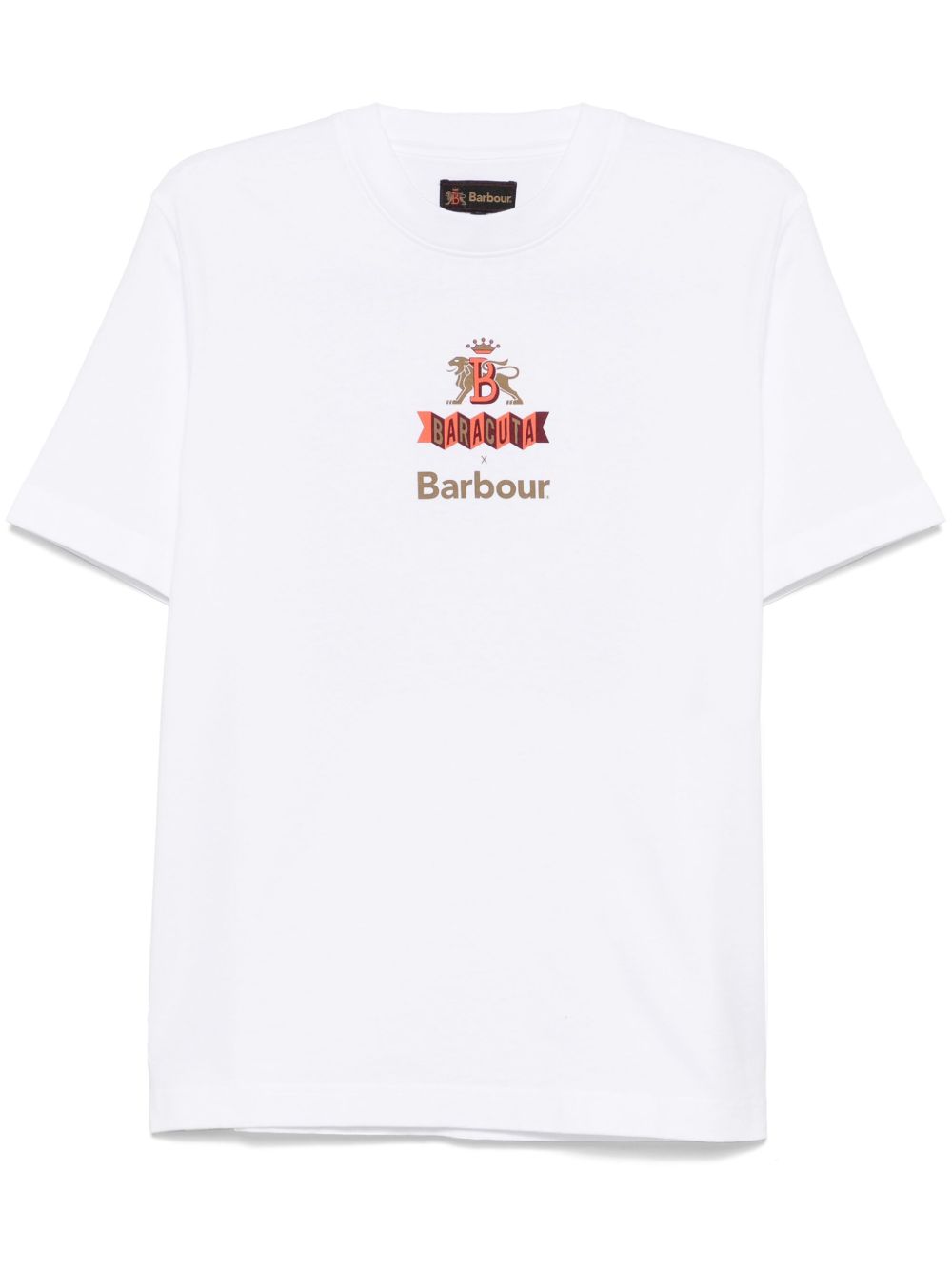 Baracuta x Barbour Archive T恤 - 白色