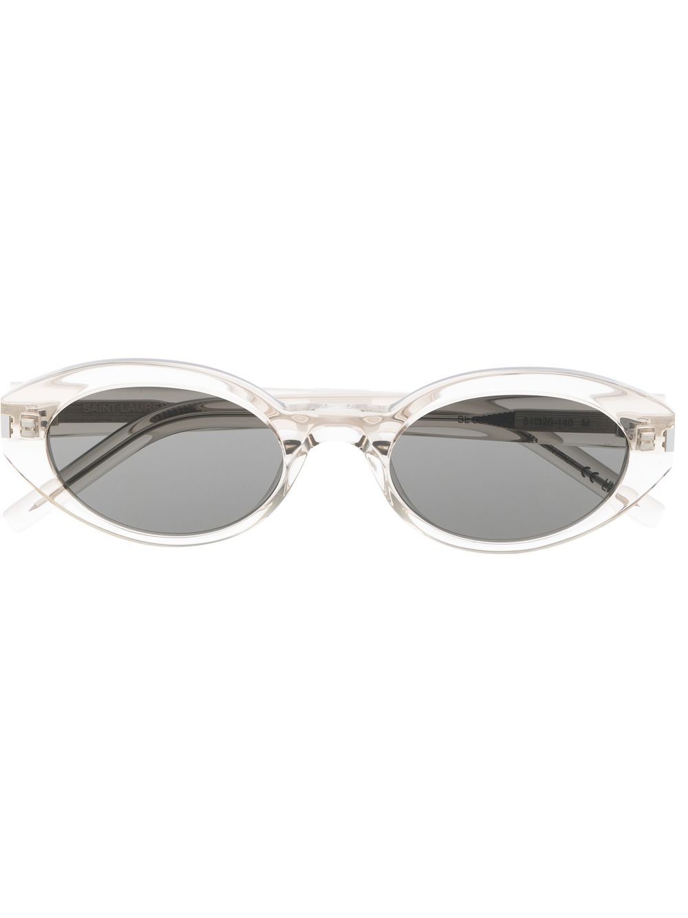 Saint Laurent Eyewear SL 567 椭圆形镜框太阳眼镜 - 中性色