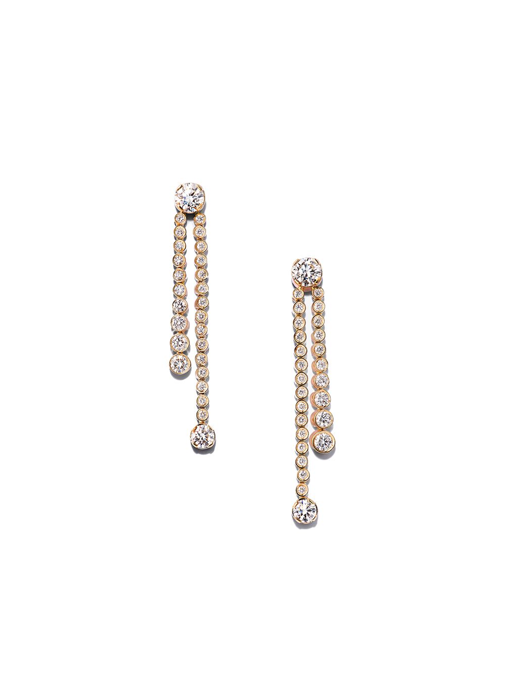 Sophie Bille Brahe 18K黄金吊饰耳环 - 金色