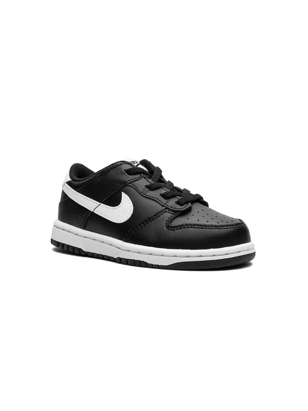 Nike Kids Dunk Low 运动鞋 - 黑色