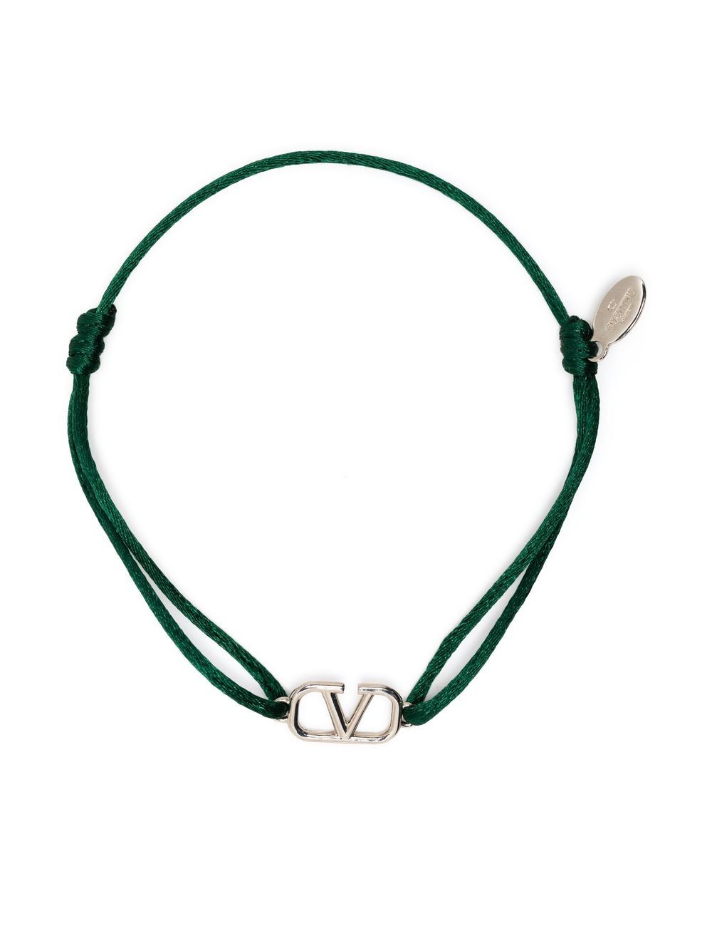 Valentino Garavani 华伦天奴 VLogo Signature 手绳 - 绿色