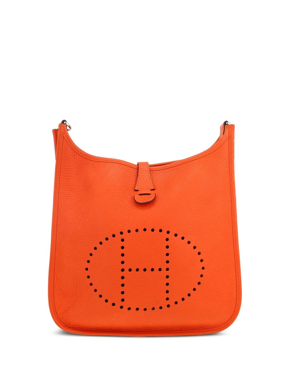 Hermès Pre-Owned Evelyne III 单肩包（2014年典藏款） - 橘色