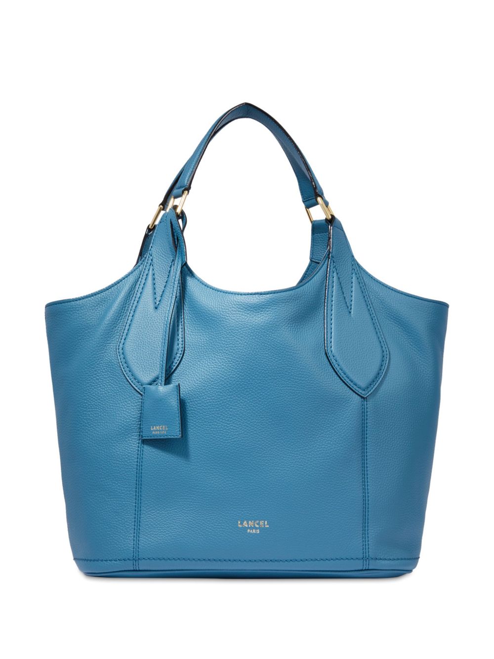 Lancel Alphonse de Lancel 中号皮质托特包 - 蓝色