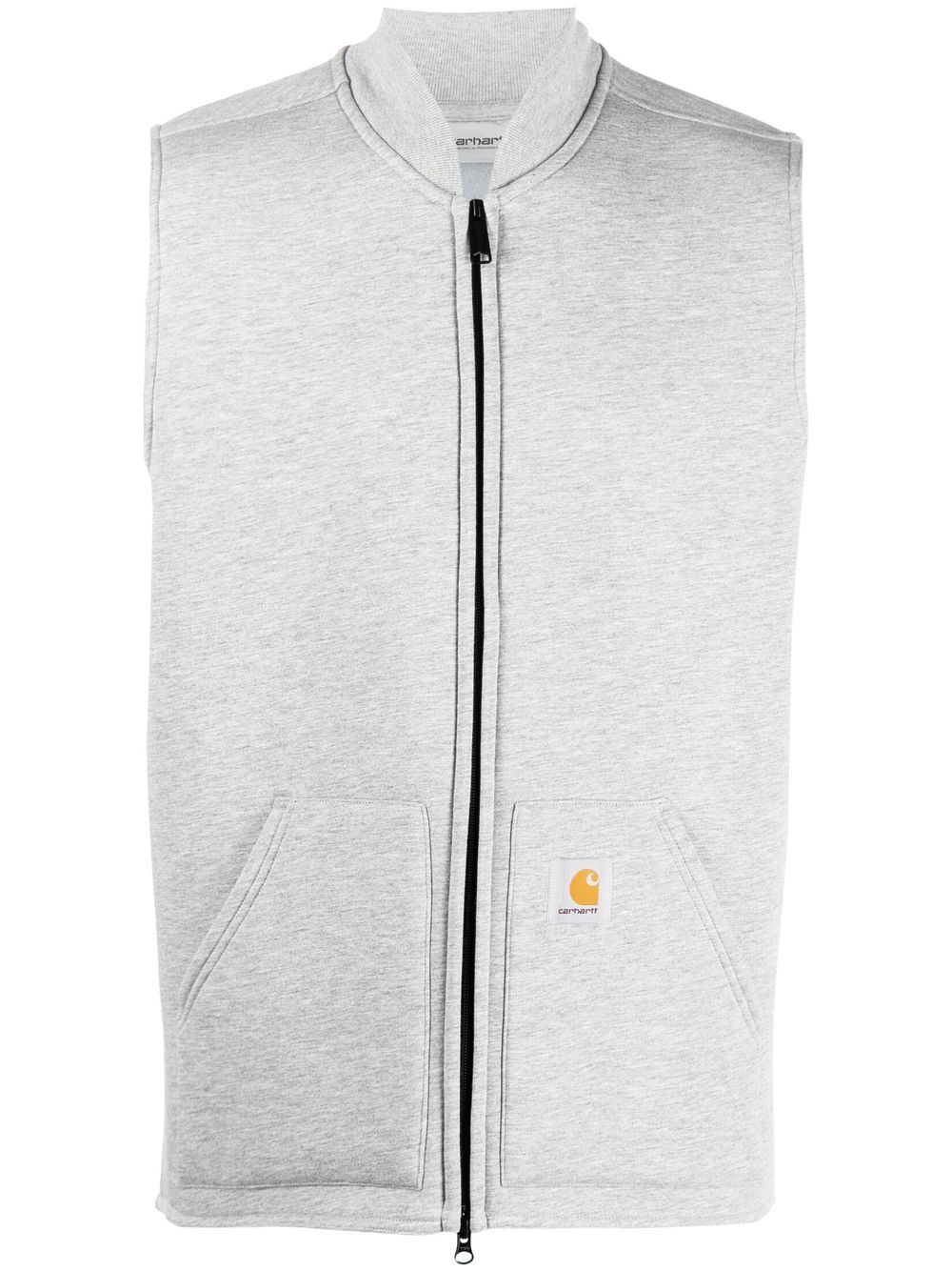 Carhartt WIP 标贴拉链马甲 - 灰色