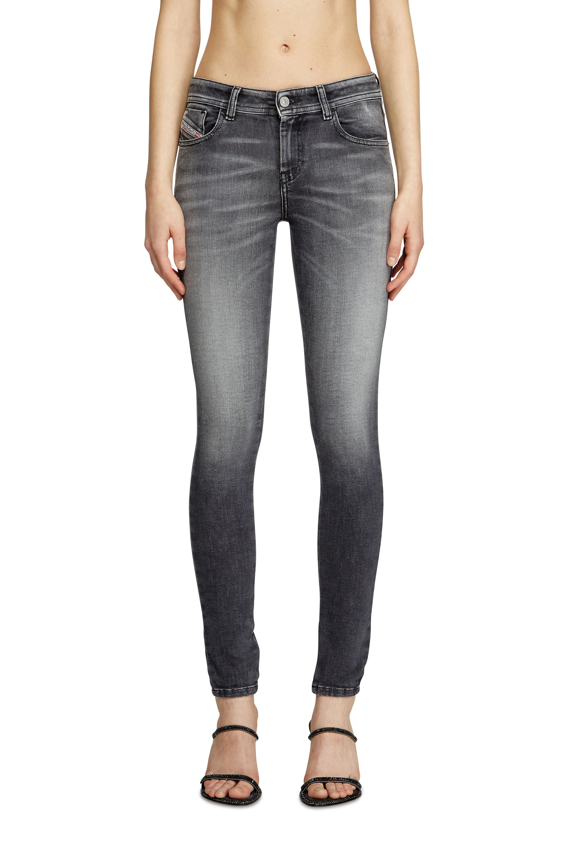 Diesel - Skinny Jeans - 2017 Slandy - Jeans - Woman - Black