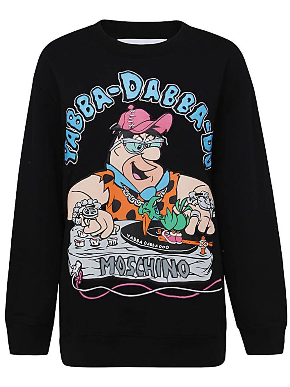 Moschino Flinstones 印花卫衣 - 黑色