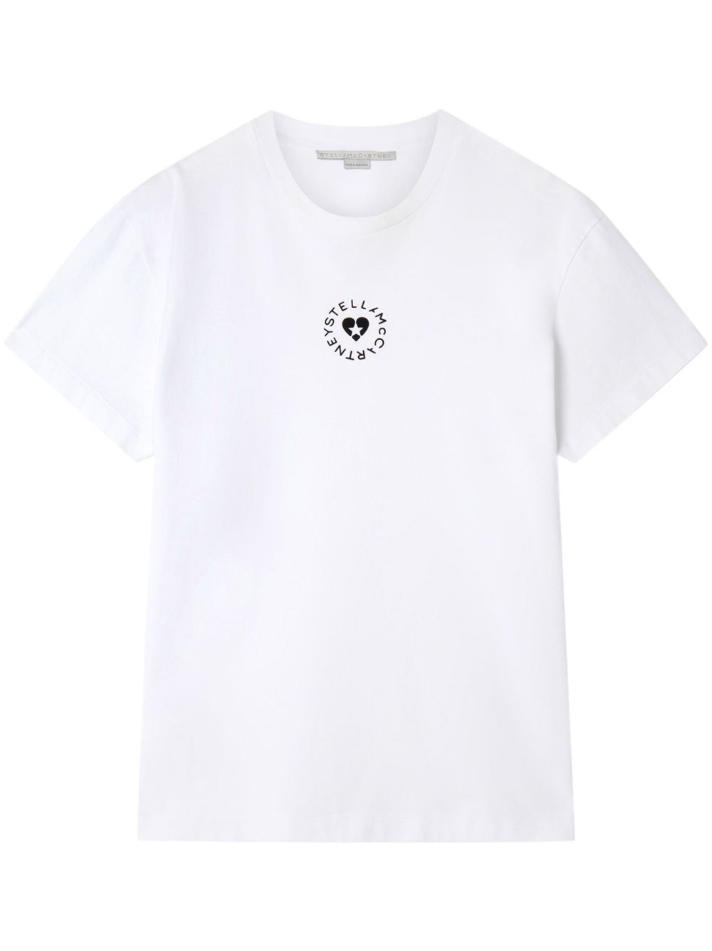 Stella McCartney Lovestruck 棉T恤 - 白色