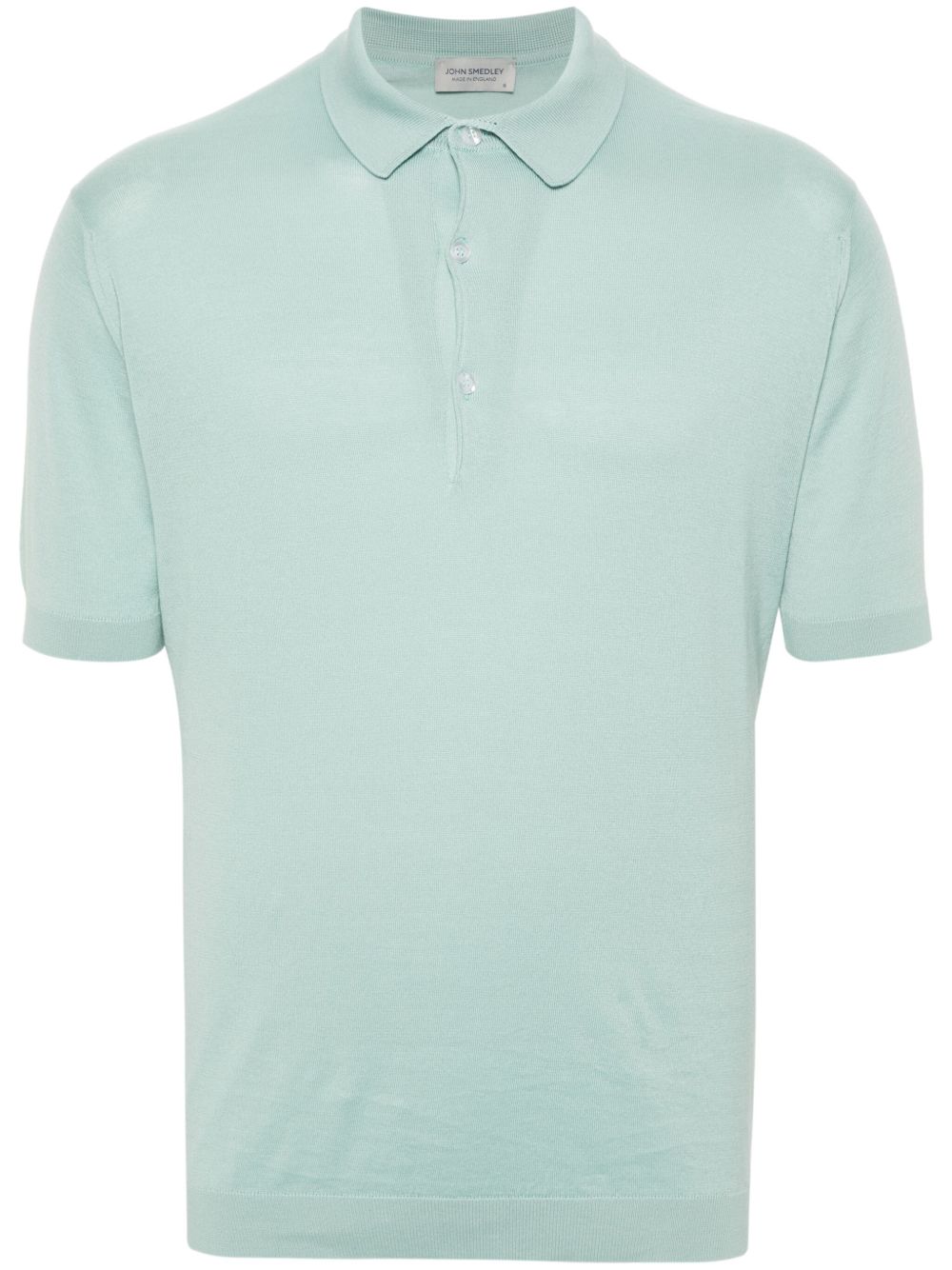 John Smedley Adrian 密织polo衫 - 绿色