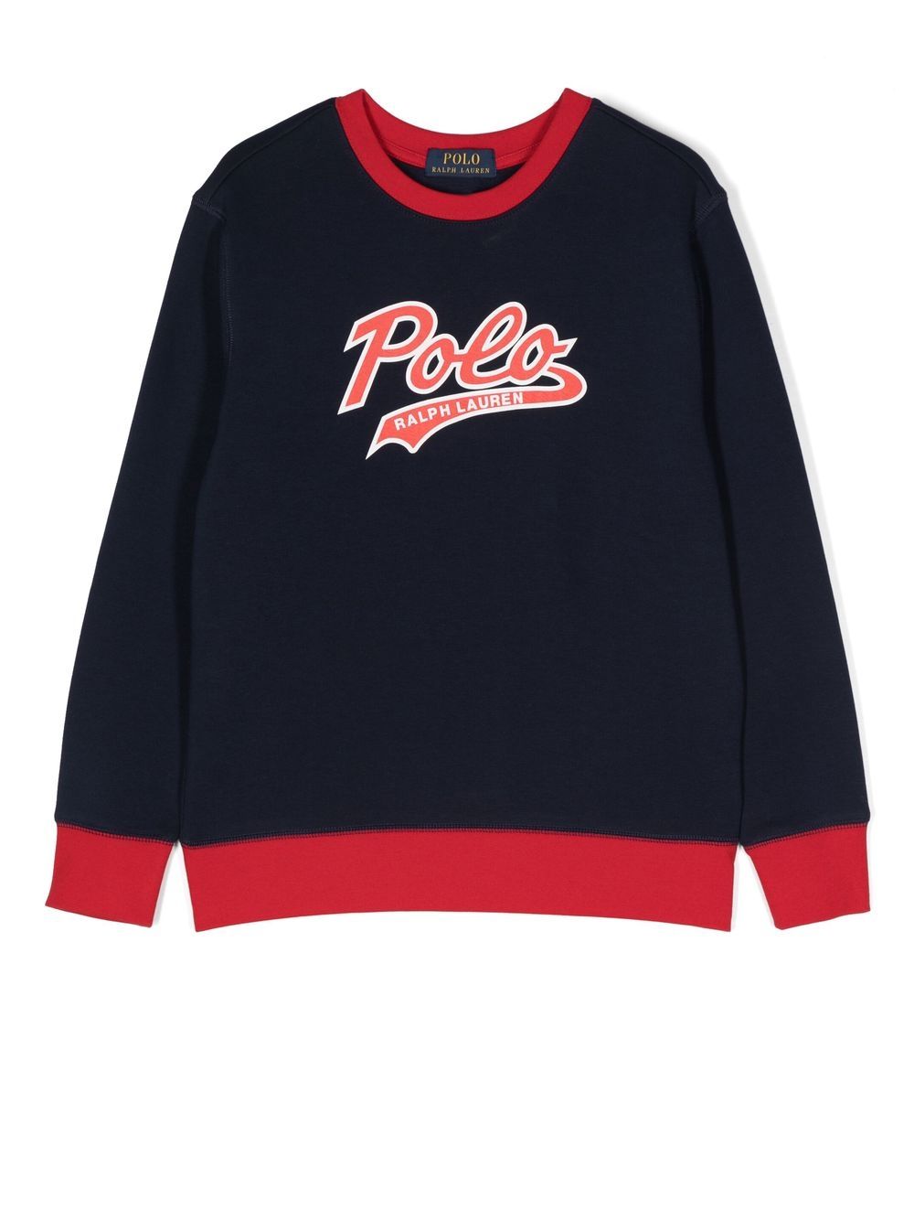 POLO RALPH LAUREN KIDS logo印花卫衣 - 蓝色