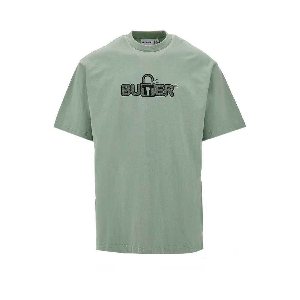 BUTTER GOODS 'Lock' print T-shirt Man