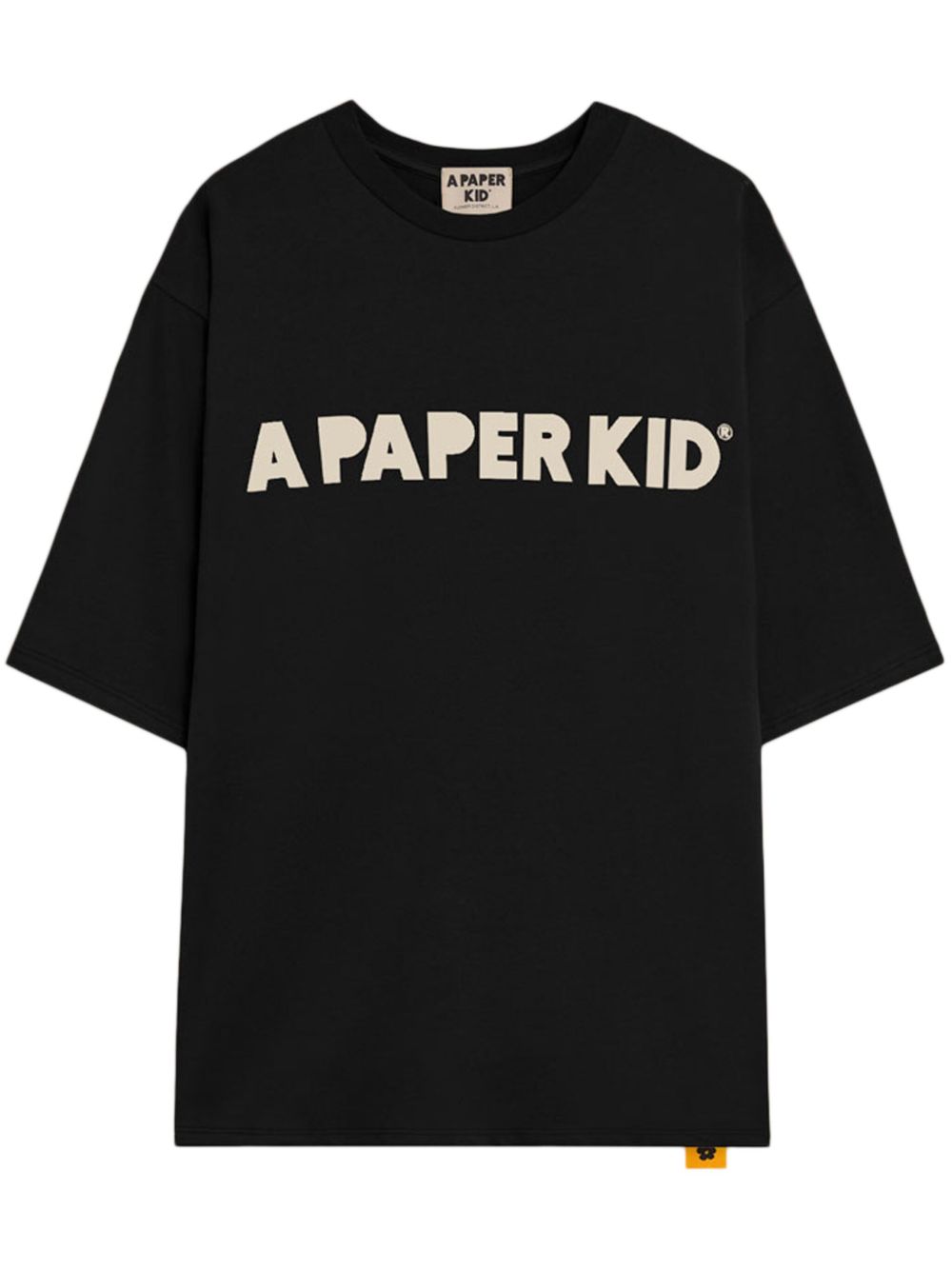A Paper Kid logo T恤 - 黑色