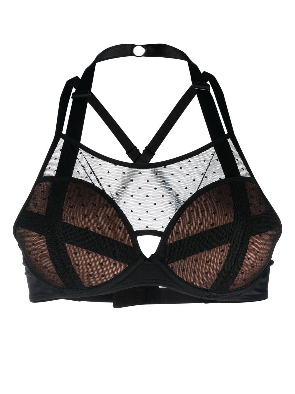 Marlies Dekkers Flash Dance 上托式文胸 - 黑色