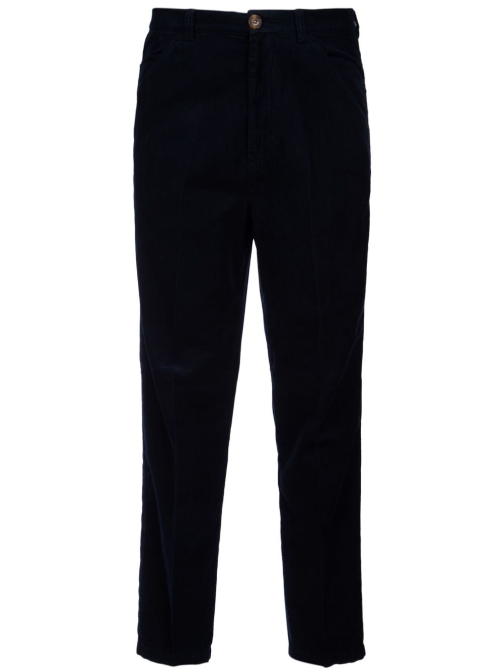 Brunello Cucinelli 灯芯绒长裤 - 蓝色