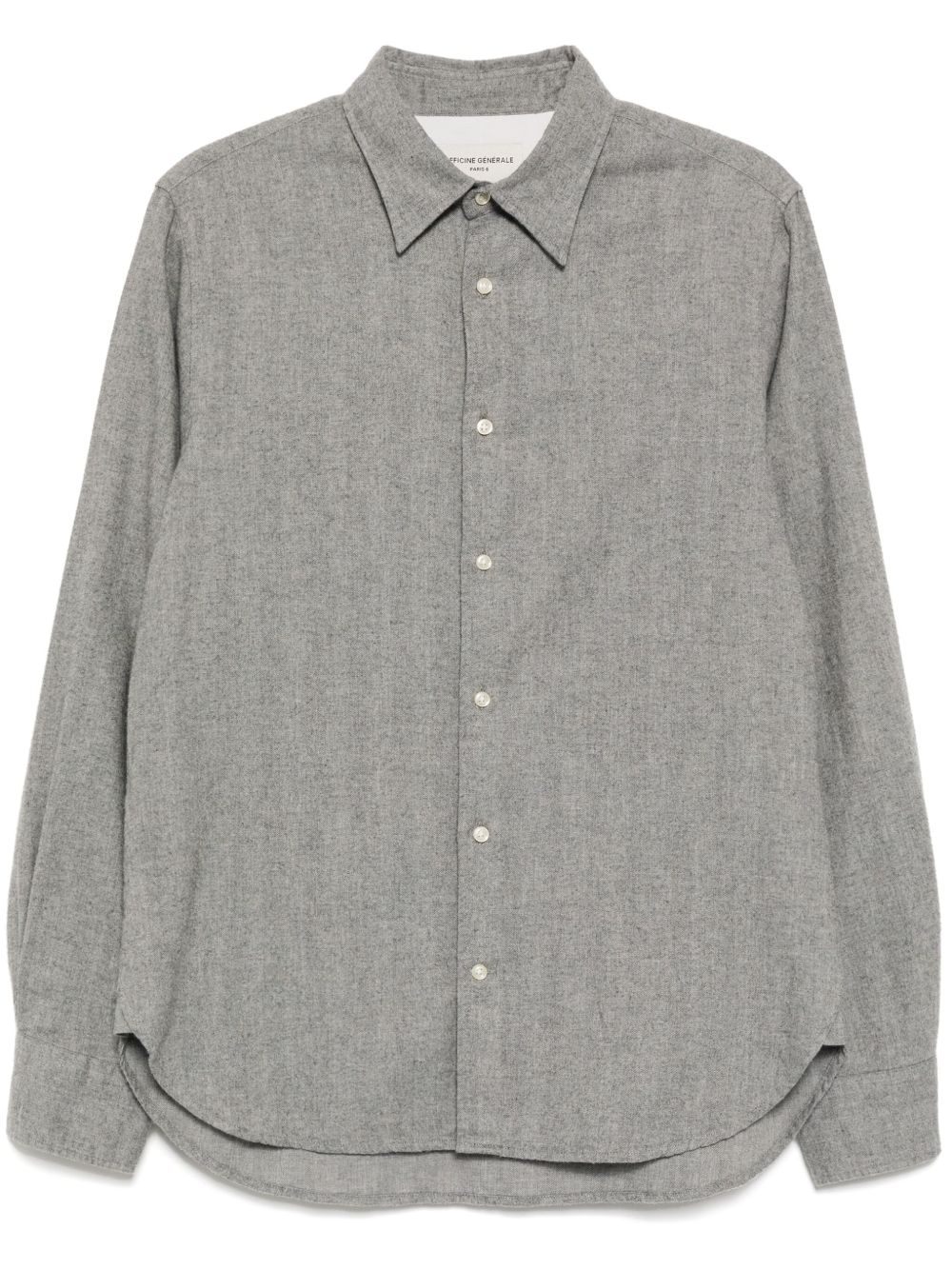Officine Generale Giacomo 衬衫 - 灰色