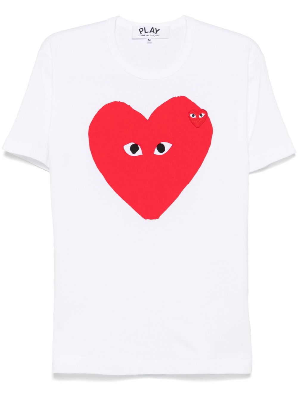 Comme Des Garçons Play Heart T恤 - 白色