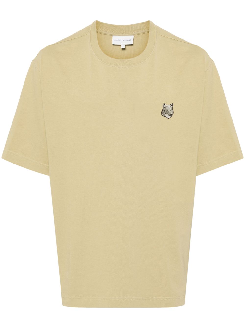 Maison Kitsuné Bold Fox Head 贴花T恤 - 中性色