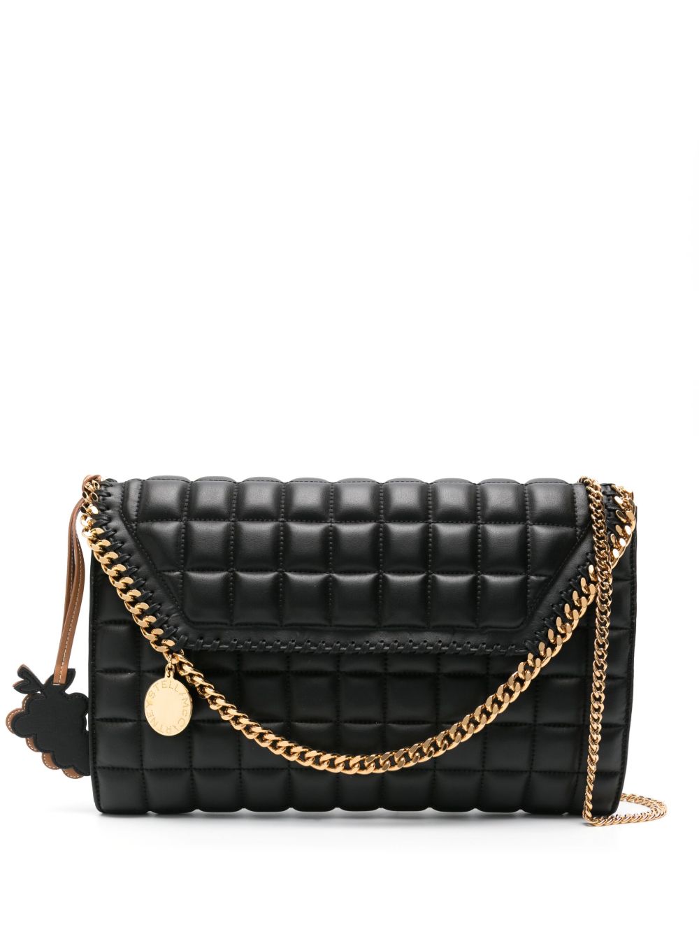 Stella McCartney Falabella 绗缝单肩包 - 黑色