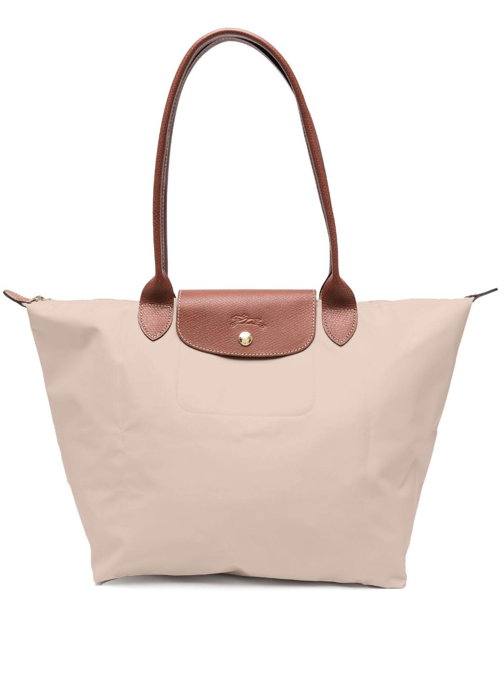 Longchamp Le Pliage 大号单肩包 - 中性色
