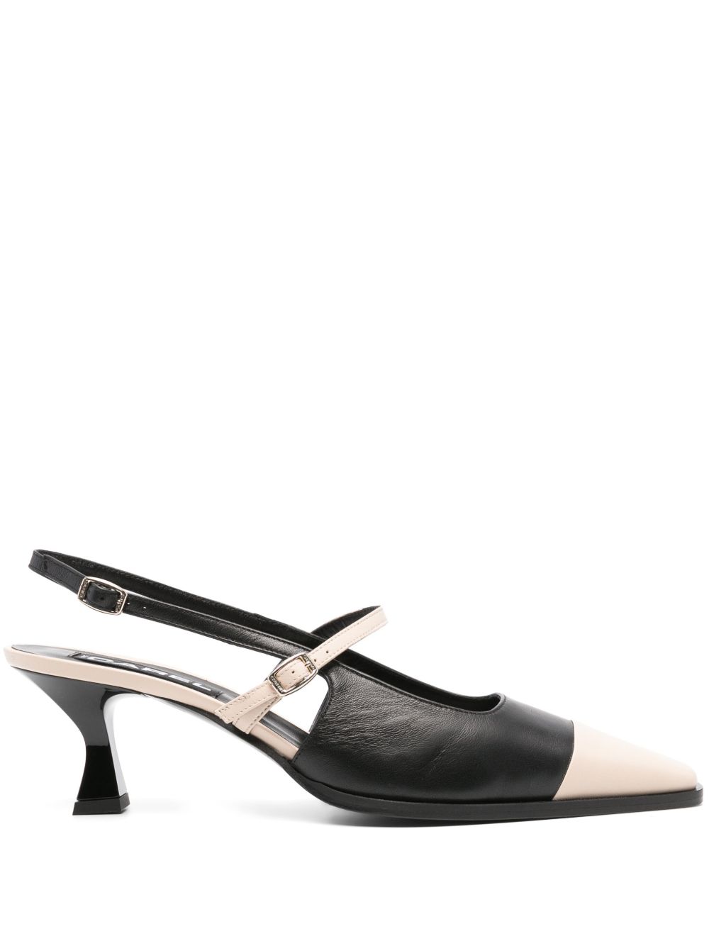 Carel Paris Cecile 裹踝低跟鞋（5.5厘米） - 黑色