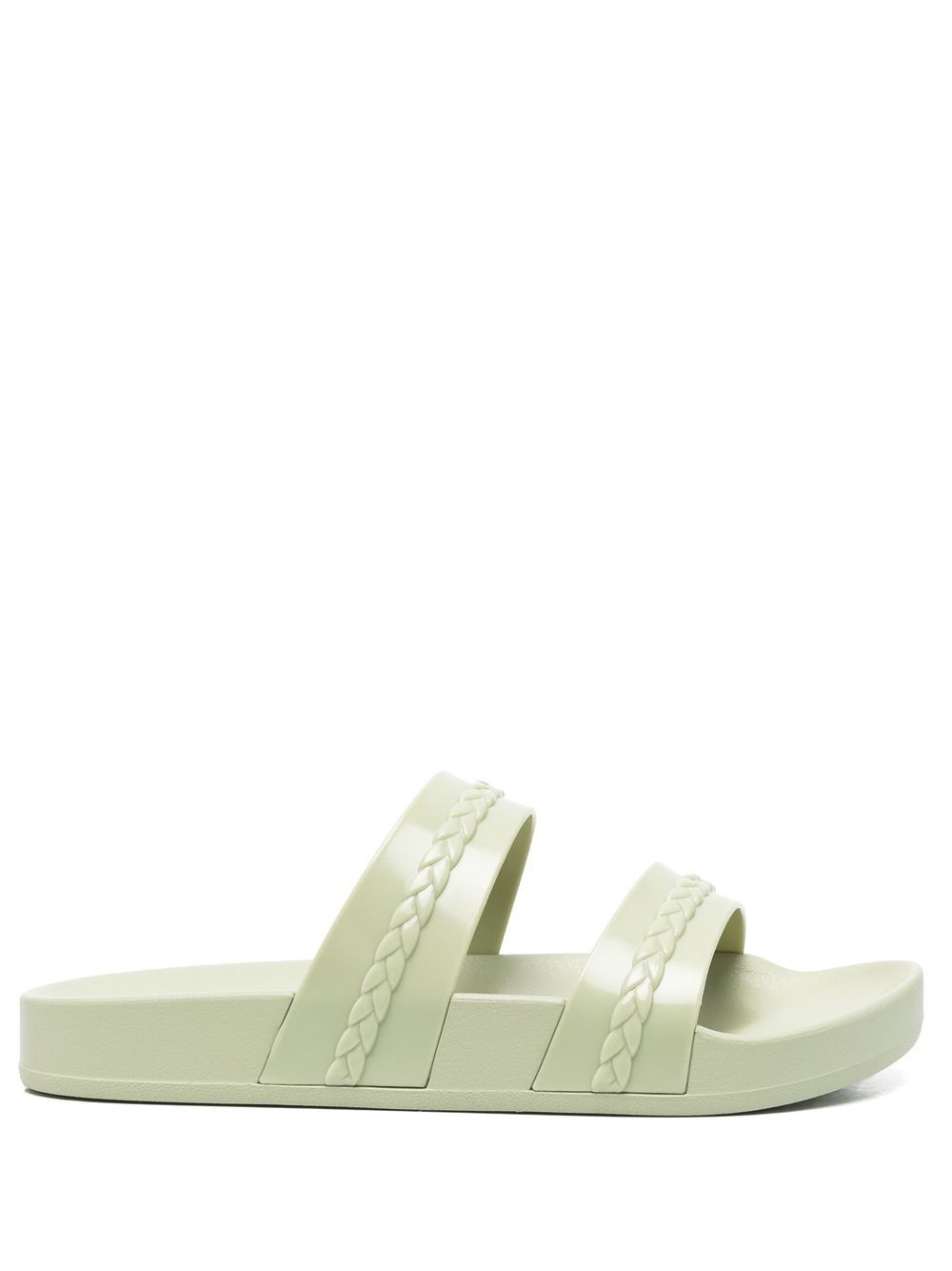 Ancient Greek Sandals Meli 双带拖鞋 - 绿色