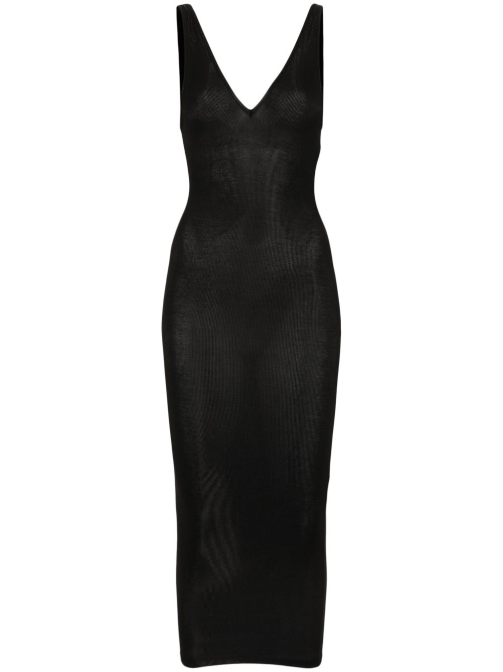 Maison Close La Femme Amazone 露背连衣裙 - 黑色
