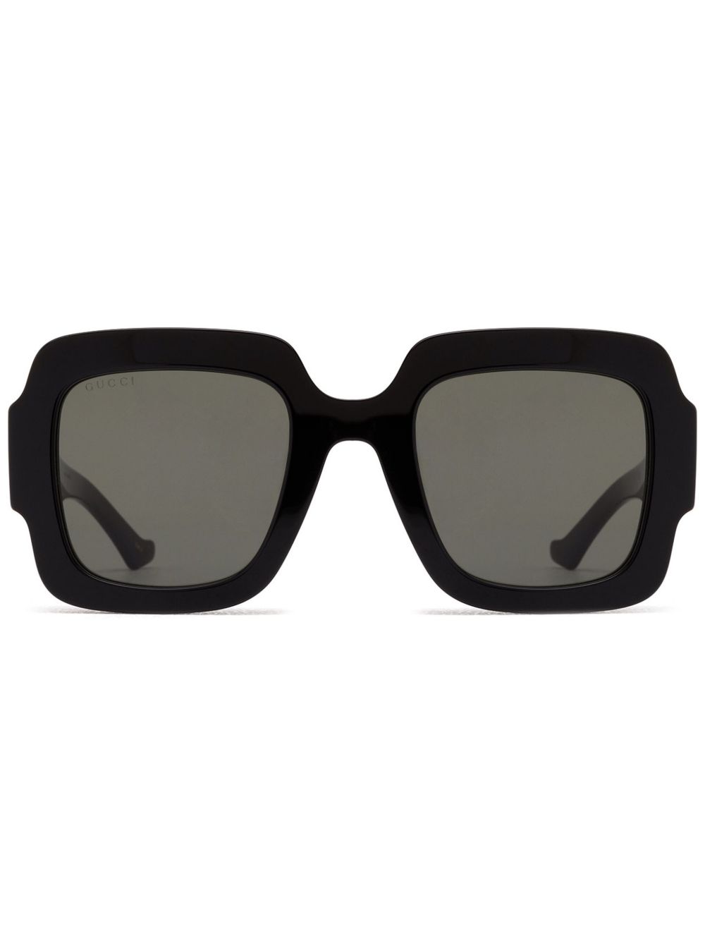 Gucci Eyewear Double G 太阳眼镜 - 黑色