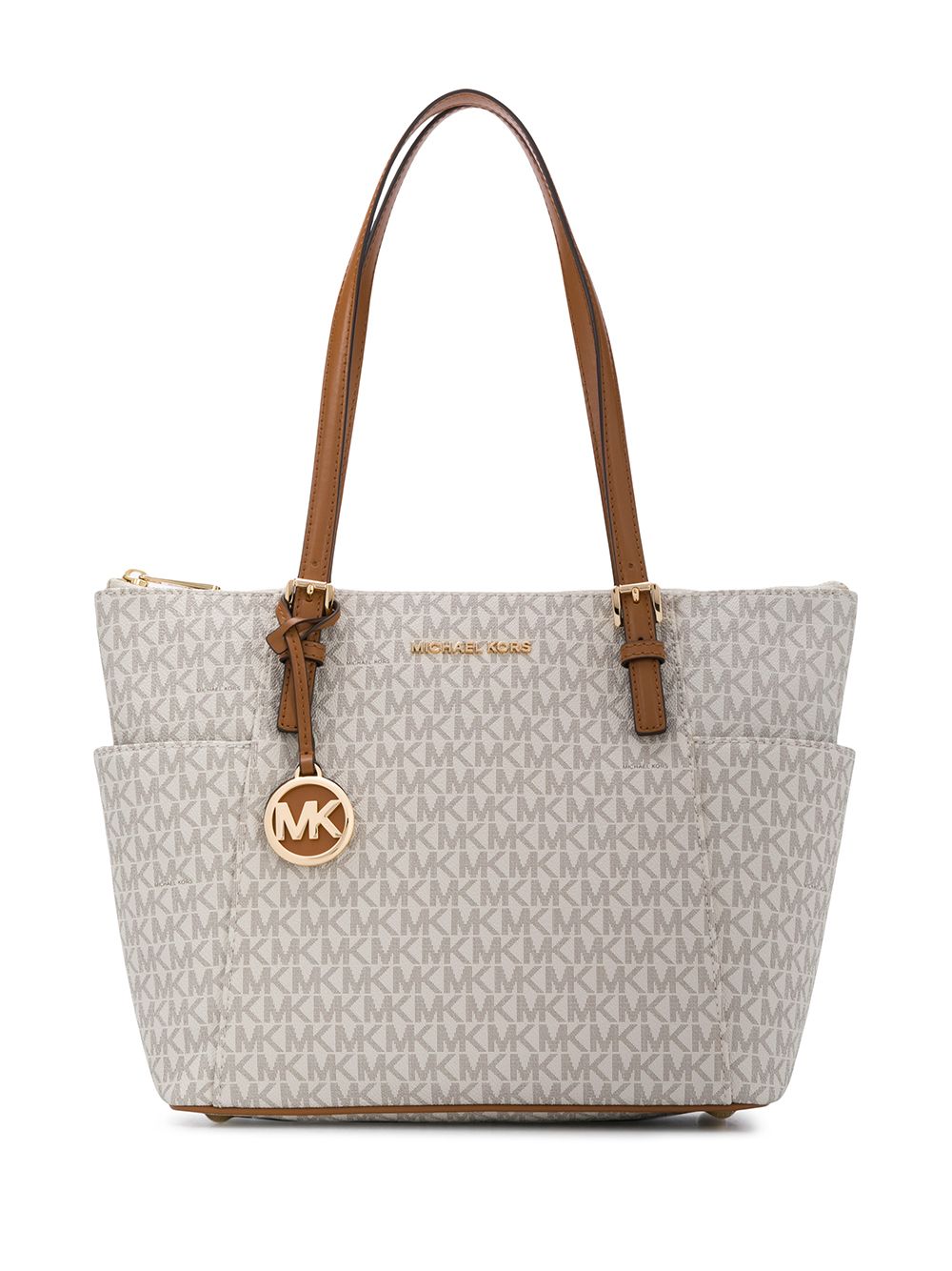 Michael Kors Jet Set logo手提包 - 中性色