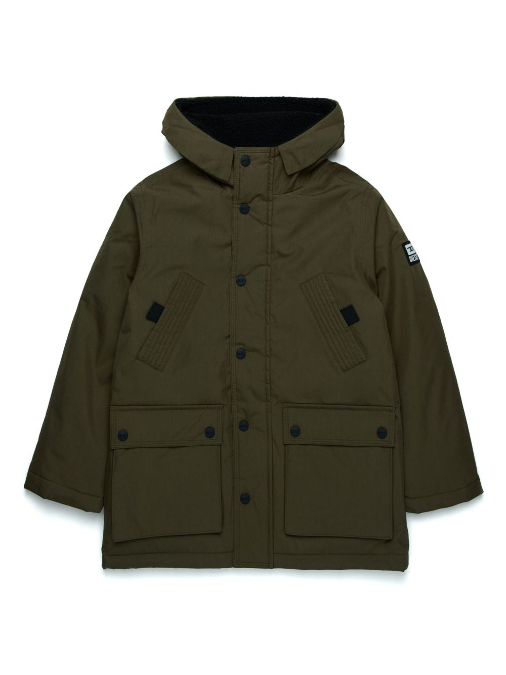 Diesel Kids Rind 夹克 - 绿色