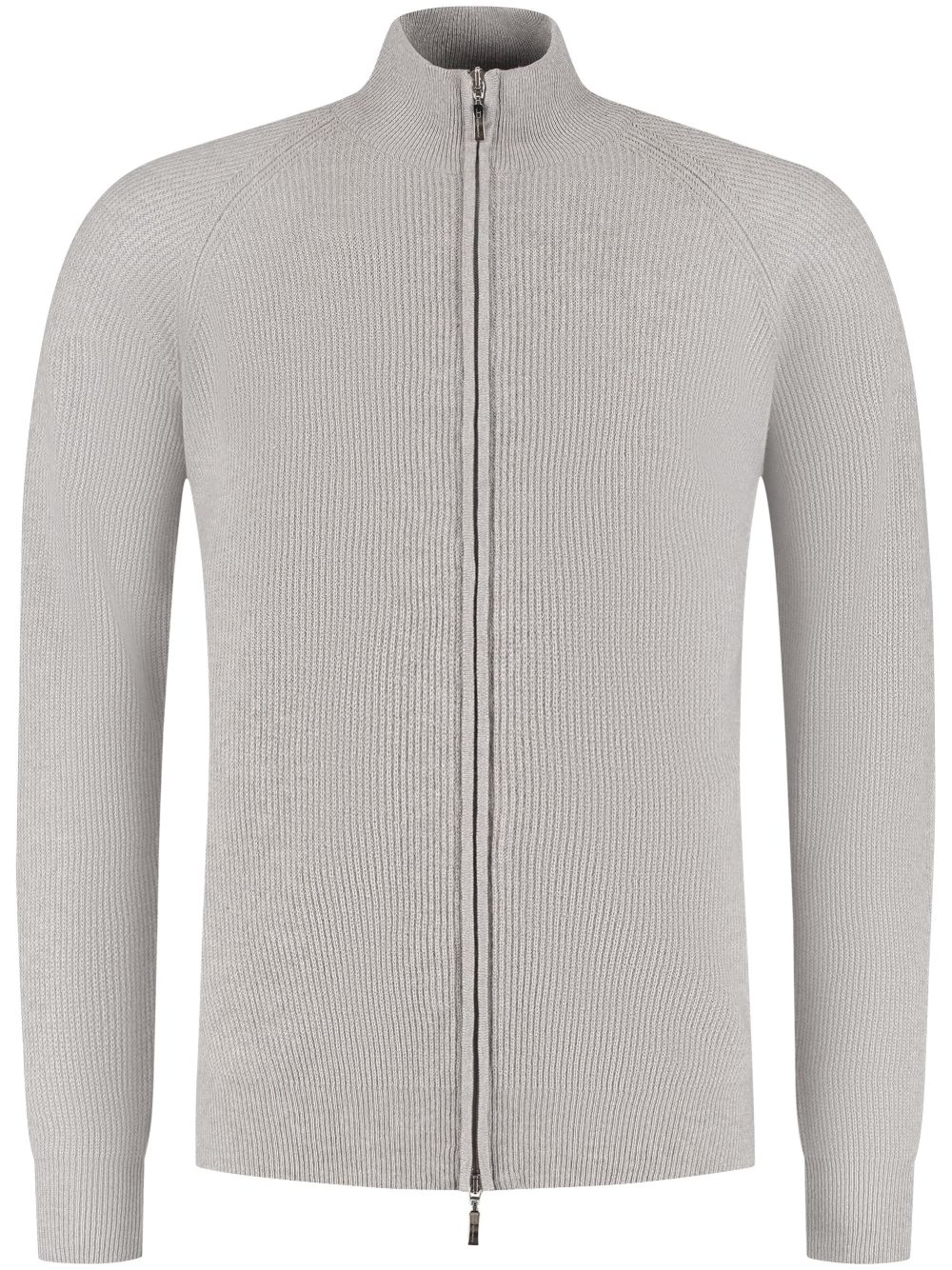 Doriani Cashmere 罗纹开衫 - 灰色