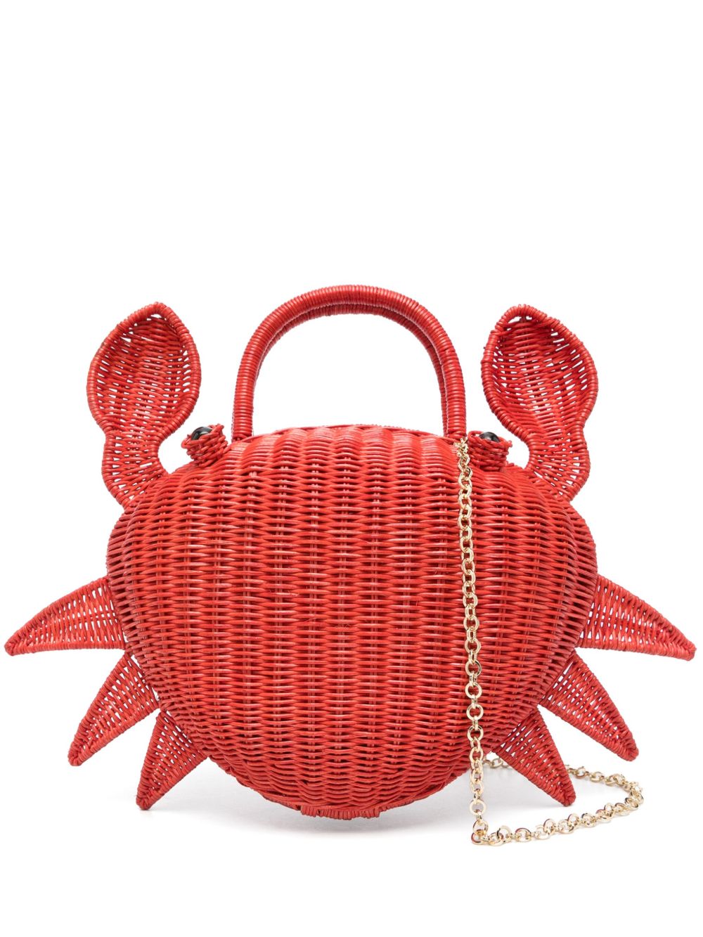 SERPUI John tote bag - 红色