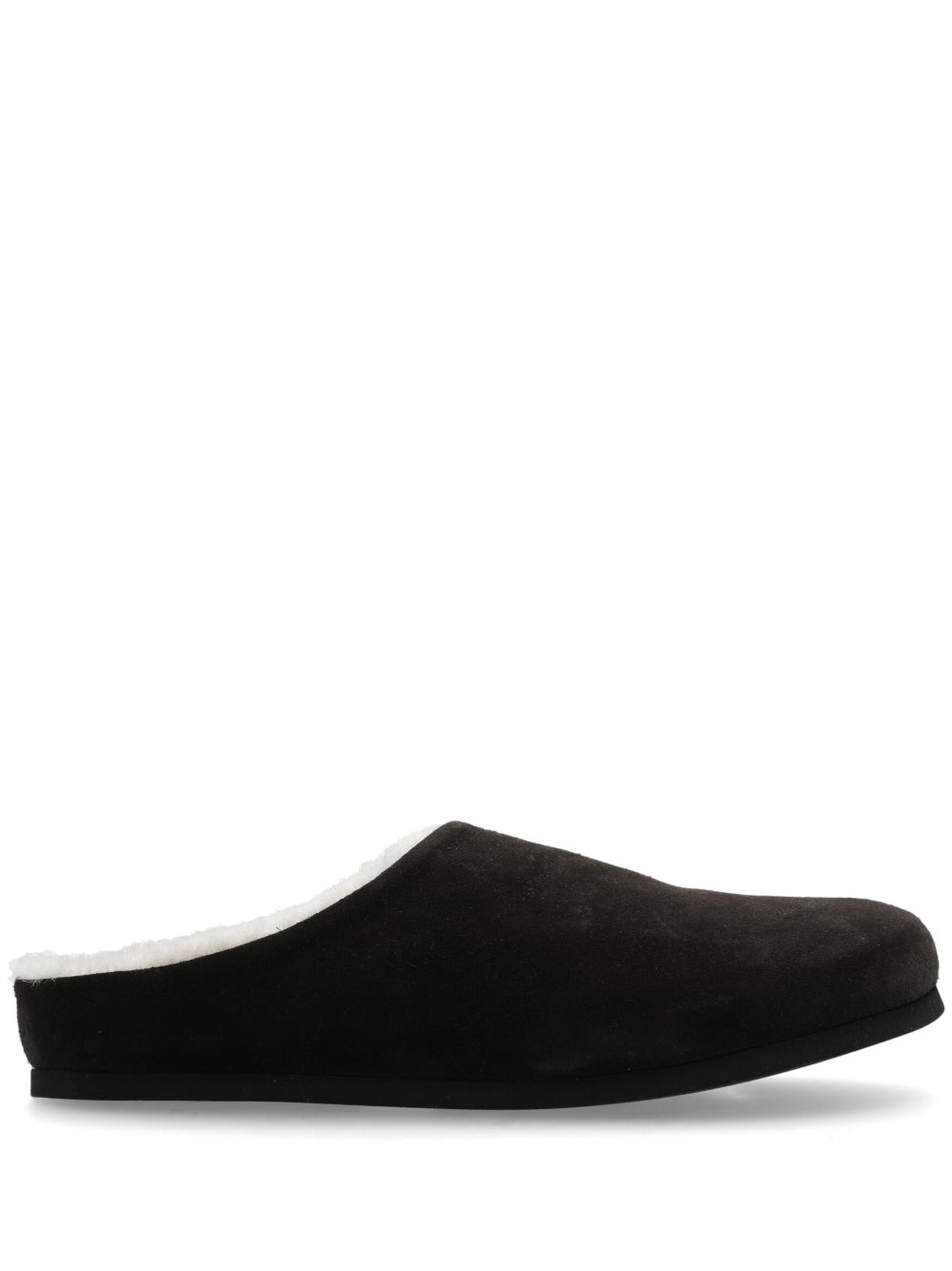 Common Projects 皮毛一体凉鞋 - 褐色