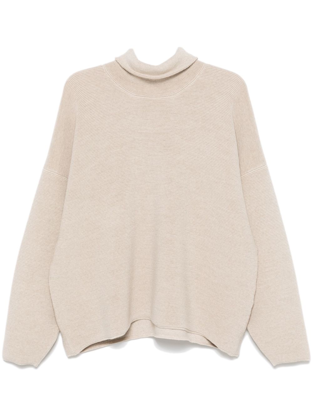 Fear Of God Ottoman 开衩高领毛衣 - 褐色