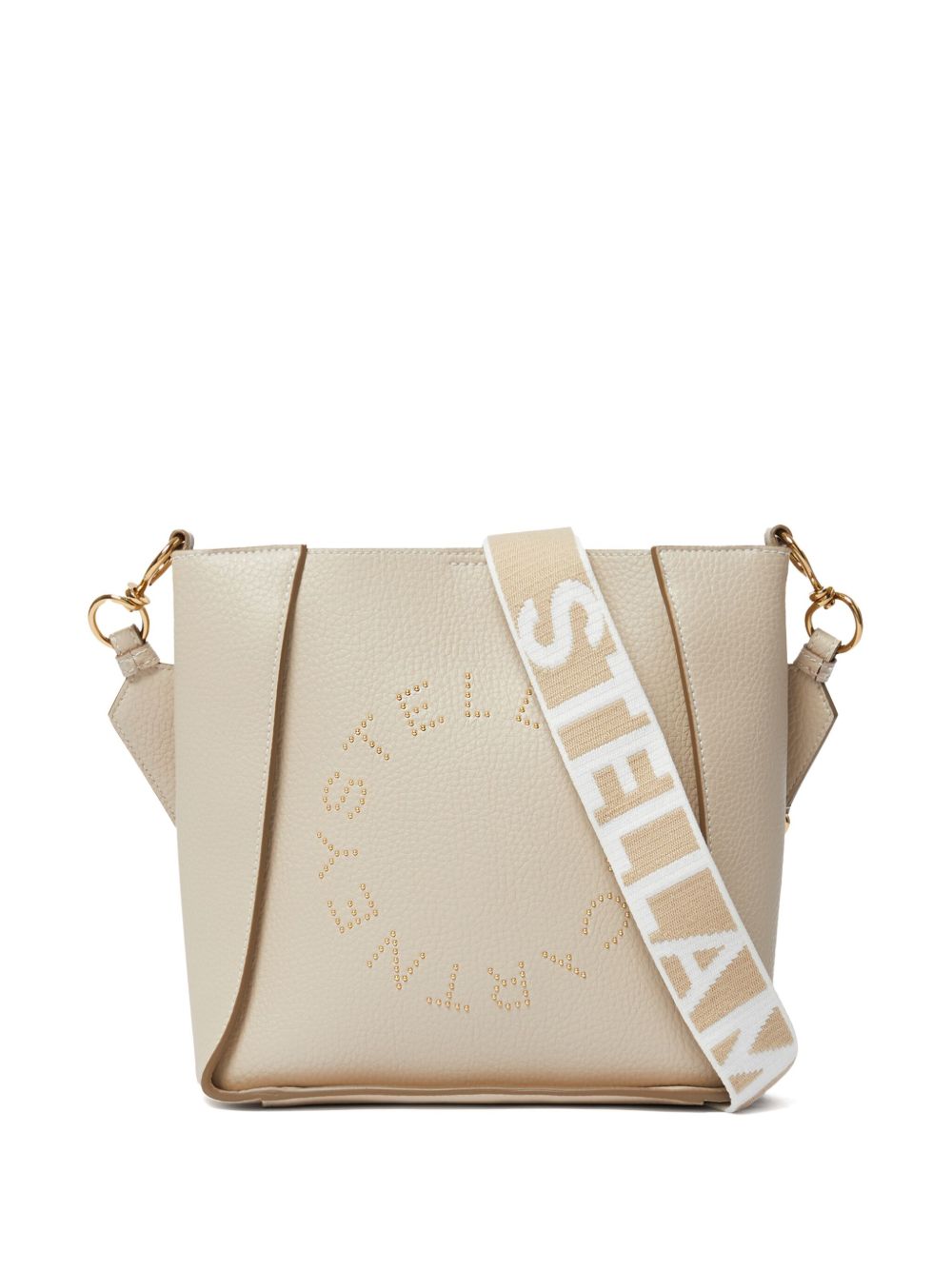 Stella McCartney Stella Logo 纯素皮革单肩包 - 中性色
