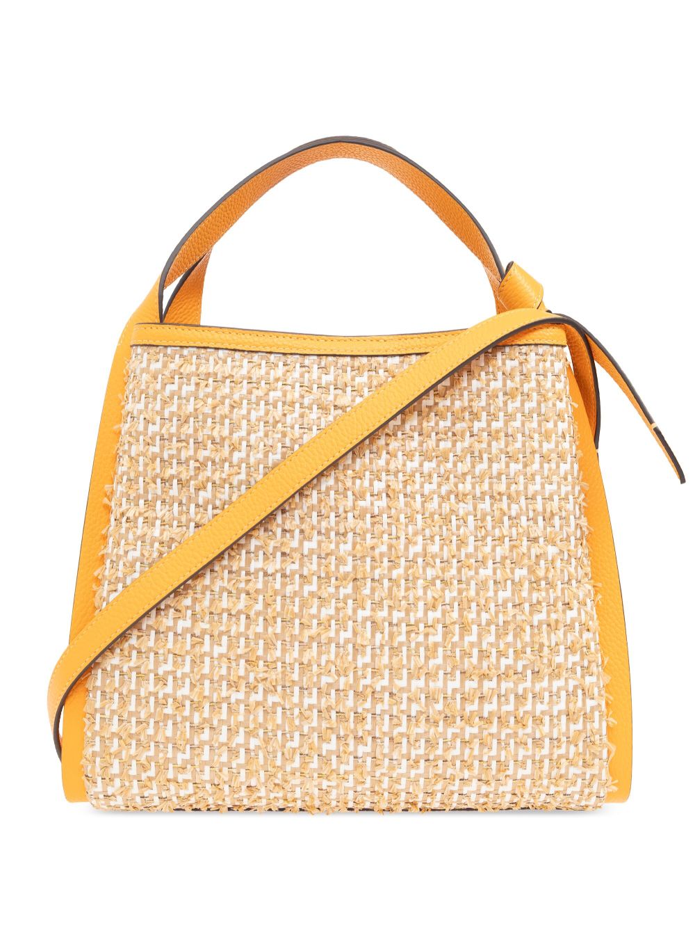 Kate Spade Knott 中号粗花呢皮质手提包 - 中性色